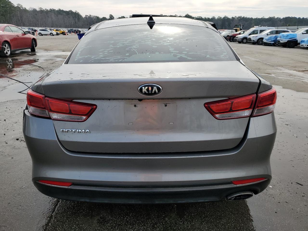 2017 KIA Optima VIN 5XXGT4L37HG124974 Copart auction photo, side / rear end damage thumbnail 6