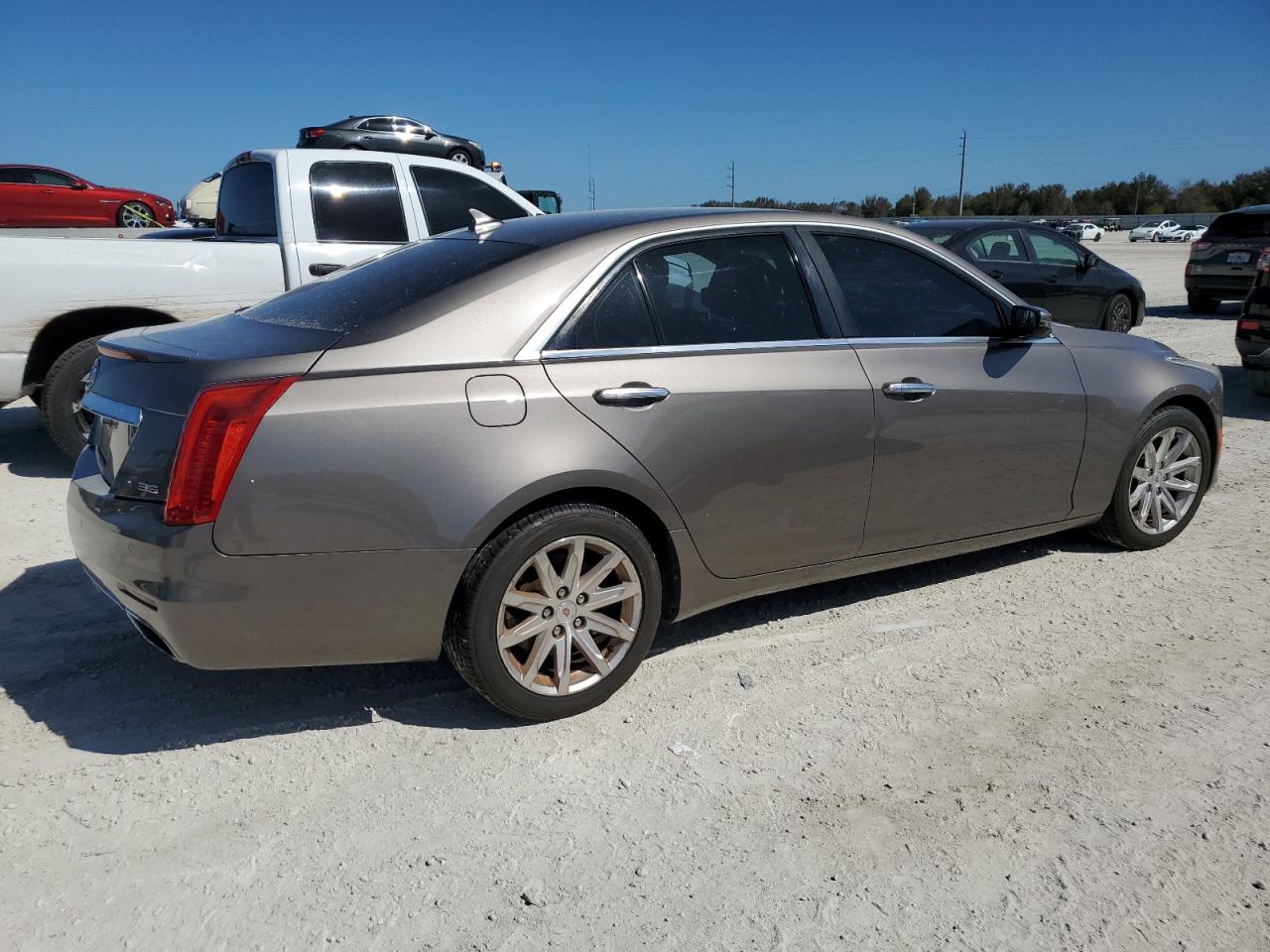 2014 Cadillac CTS VIN 1G6AX5S36E0170622 Copart auction photo, water/flood damage thumbnail 3