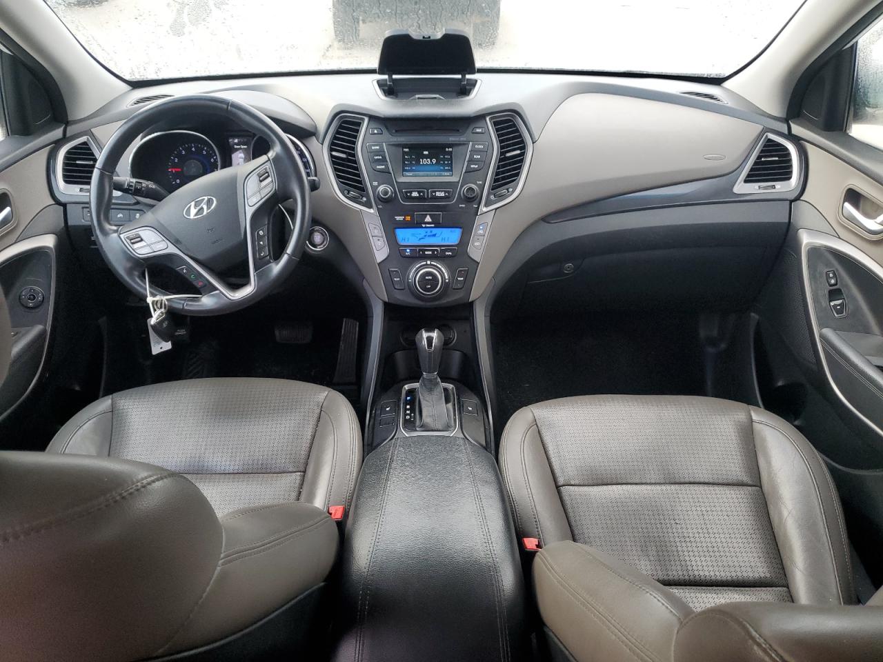 2013 Hyundai Santa Fe VIN 5XYZUDLAXDG071276 Copart auction photo, front end damage thumbnail 8
