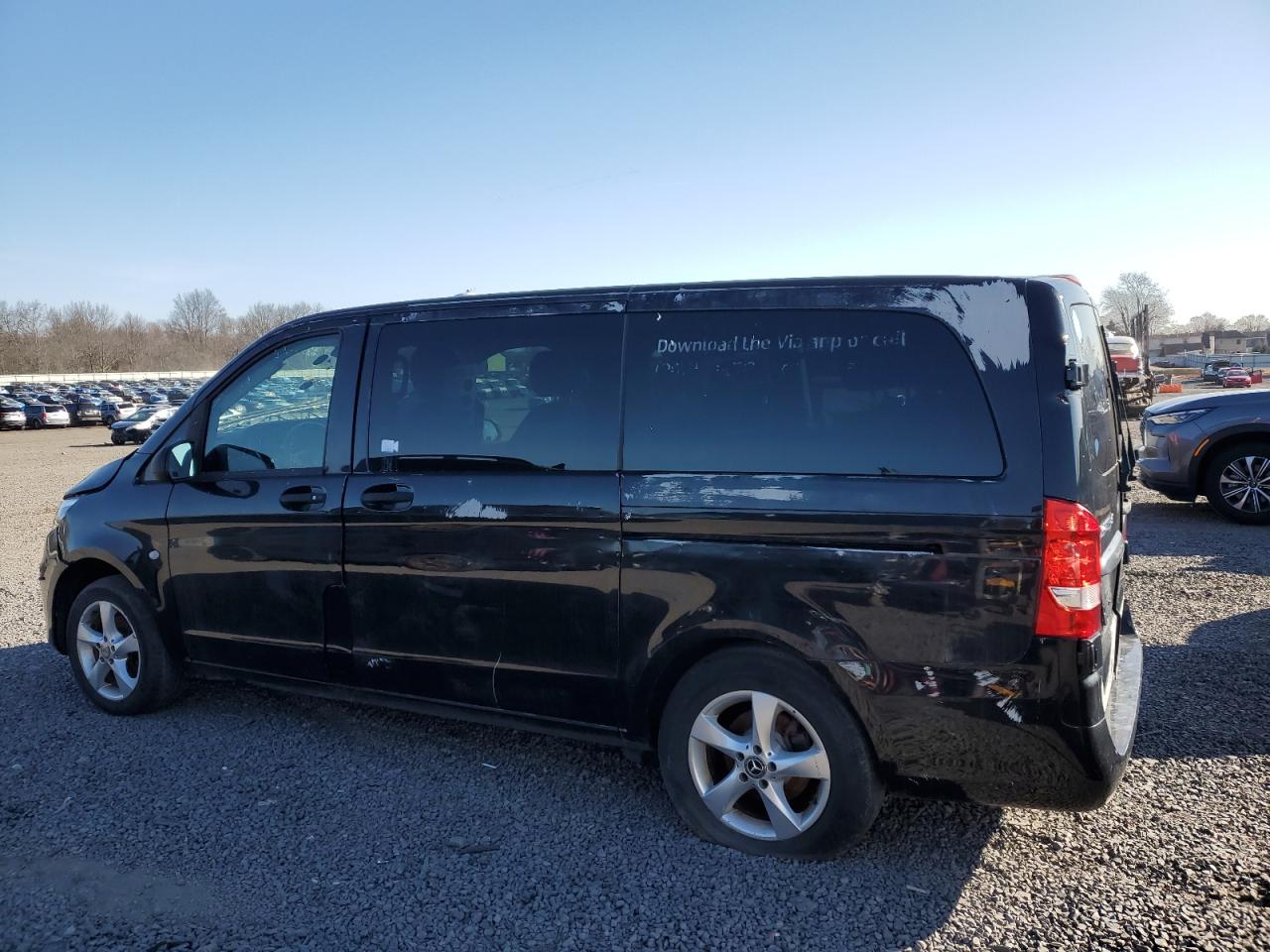 2018 Mercedes-Benz Metris VIN WD4PG2EEXJ3477924 Copart auction photo, mechanical damage thumbnail 2