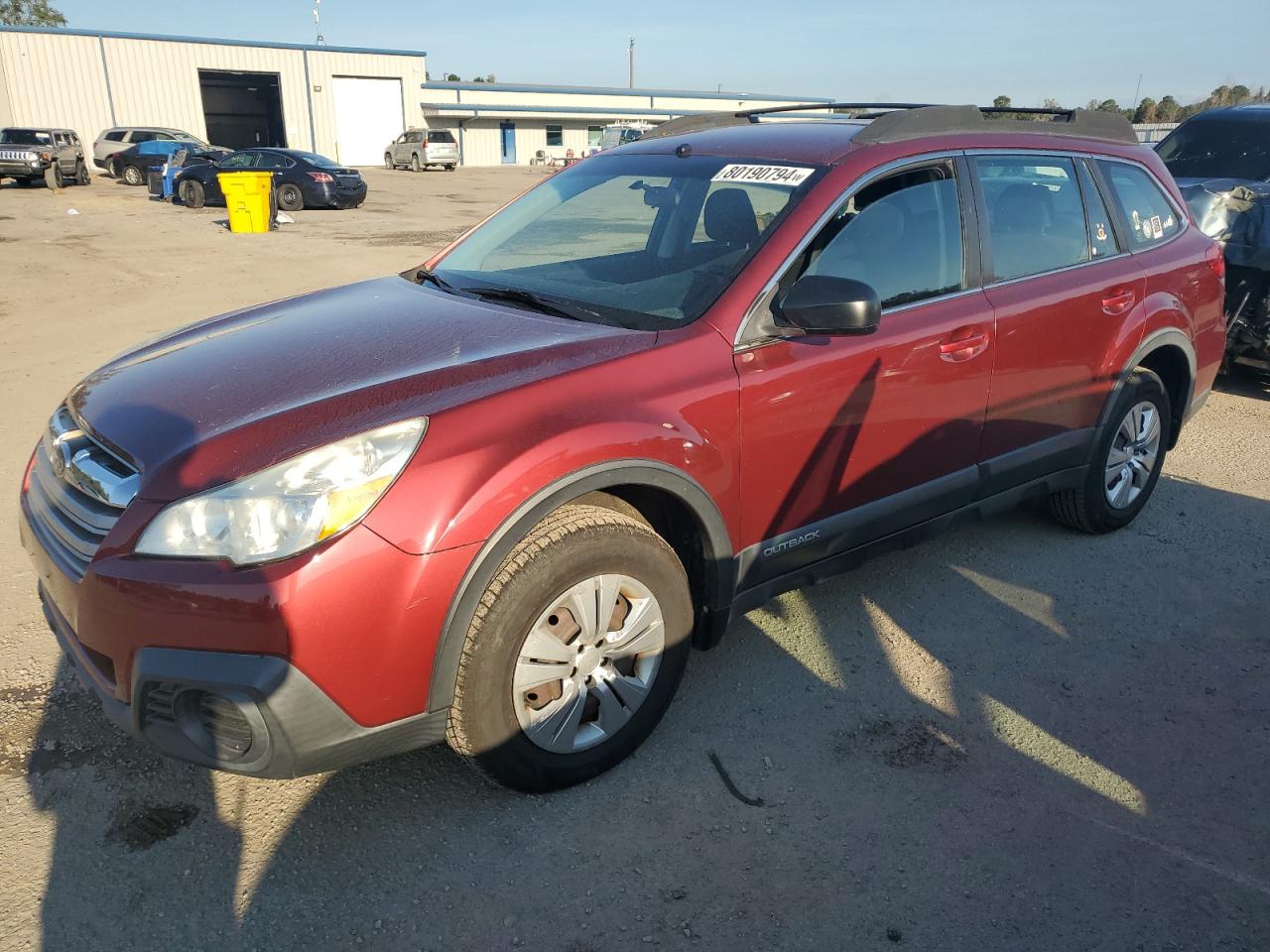 2013 Subaru Outback VIN 4S4BRBAC8D3247379