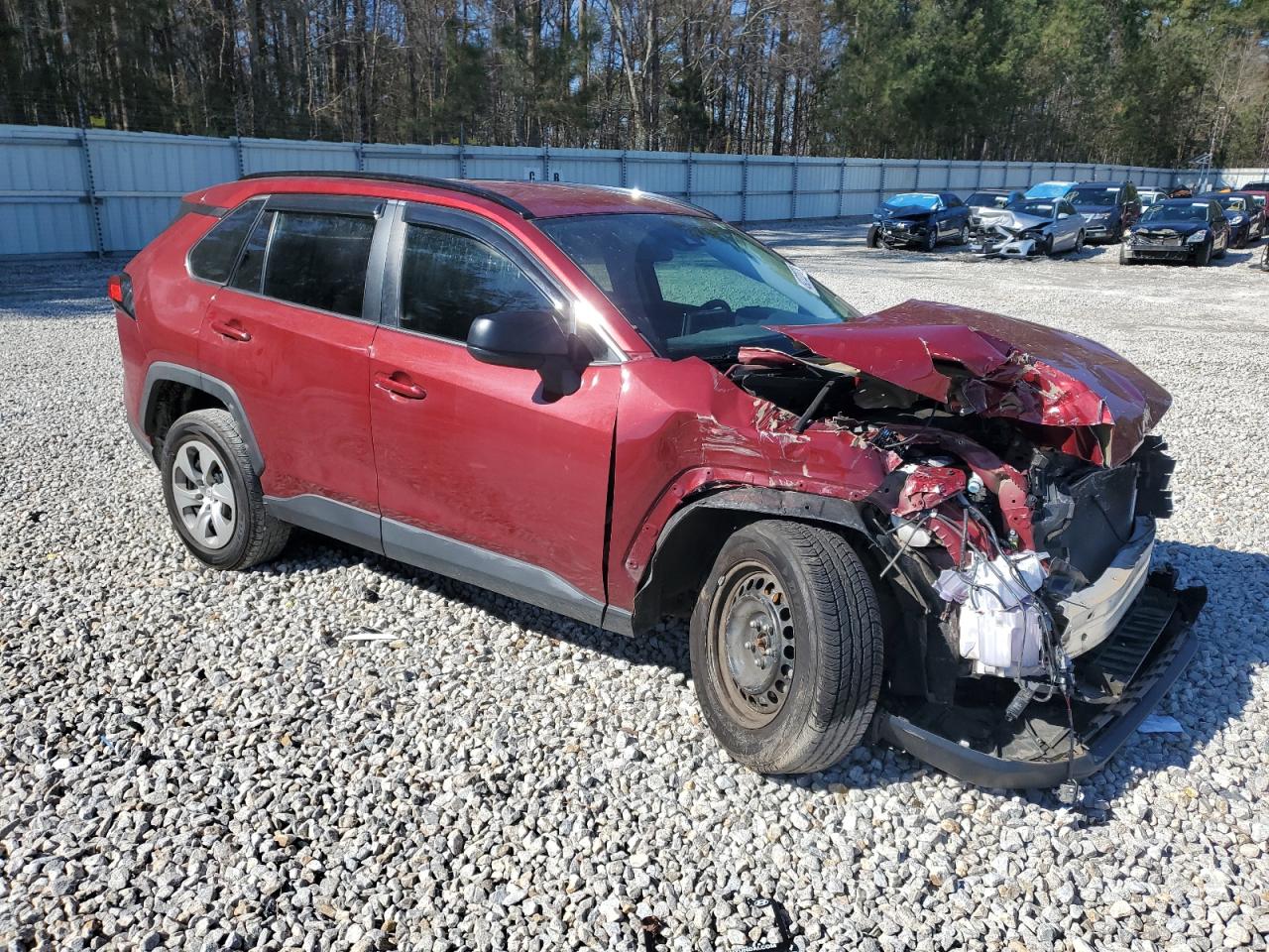2021 Toyota RAV 4 VIN 2T3H1RFV0MW130658 Copart auction photo, front end damage thumbnail 4