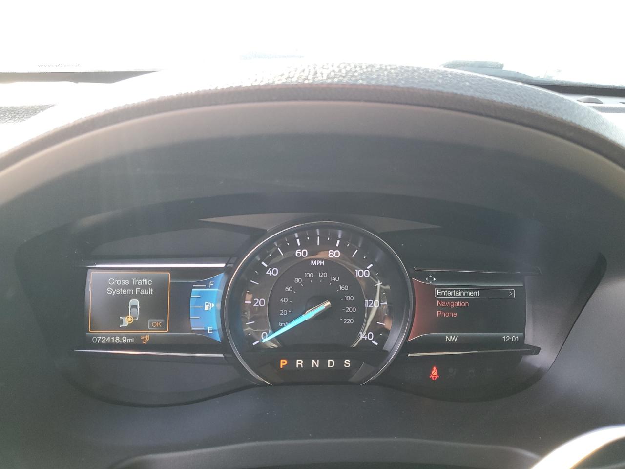 2018 Ford Explorer VIN 1FM5K7FH2JGC12361 Copart auction photo, front end / side damage thumbnail 9