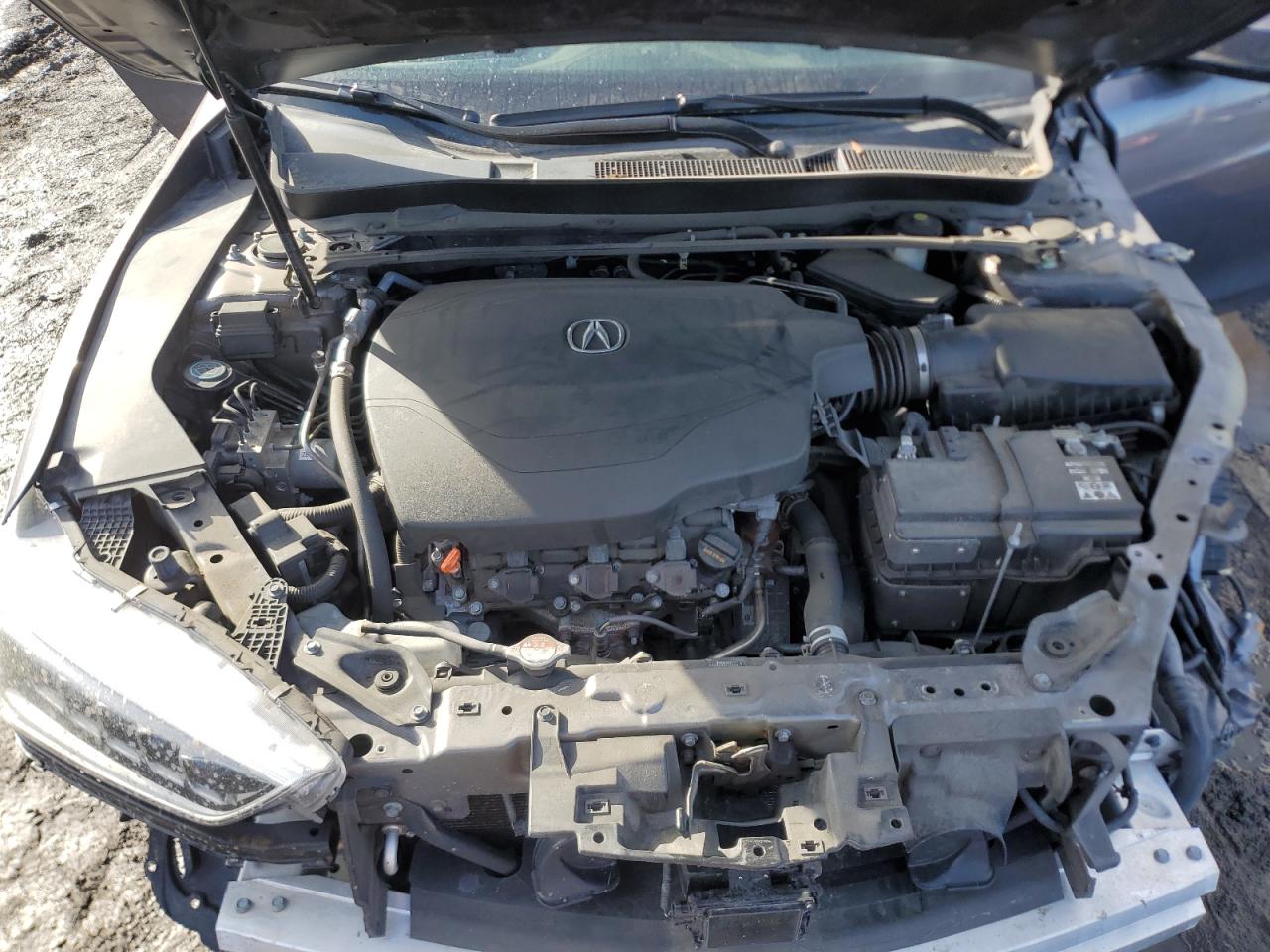 2019 Acura TLX VIN 19UUB2F37KA004747 Copart auction photo, front end damage thumbnail 11