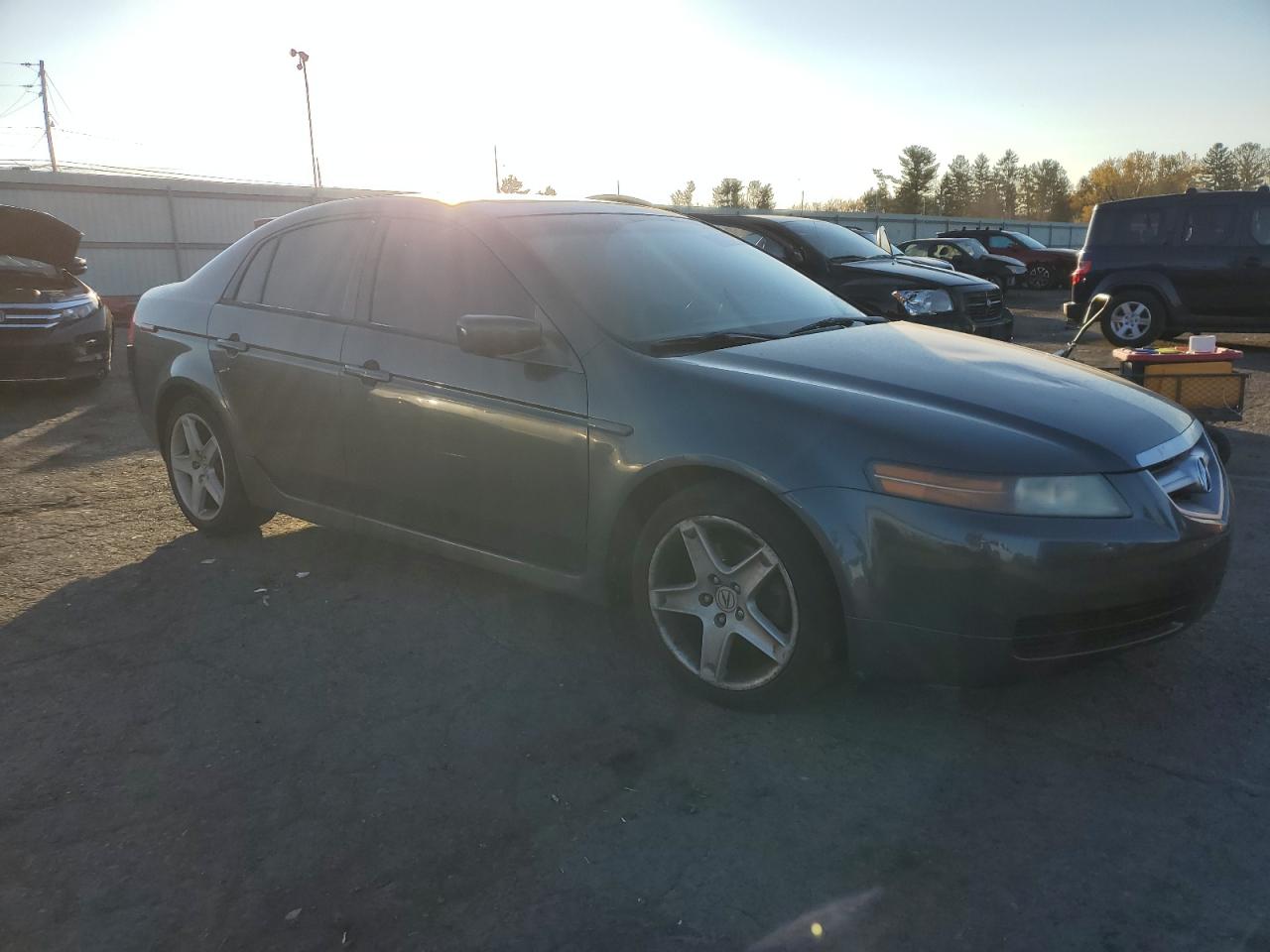 2005 Acura TL VIN 19UUA66295A038274 Copart auction photo, rear end / minor dent/scratches damage thumbnail 4