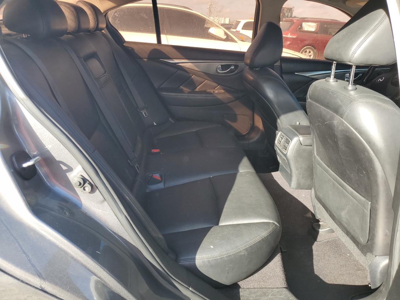 2014 Infiniti Q50 VIN JN1BV7AP1EM682324 Copart auction photo, front end damage thumbnail 10
