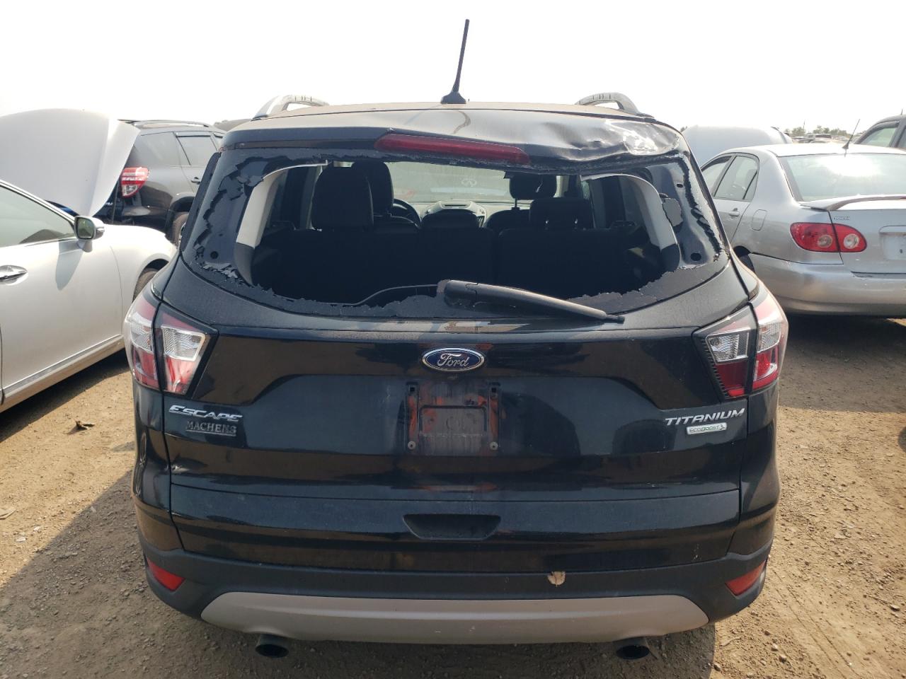 2018 Ford Escape VIN 1FMCU0J93JUA58401 Copart auction photo, rear end / front end damage thumbnail 6