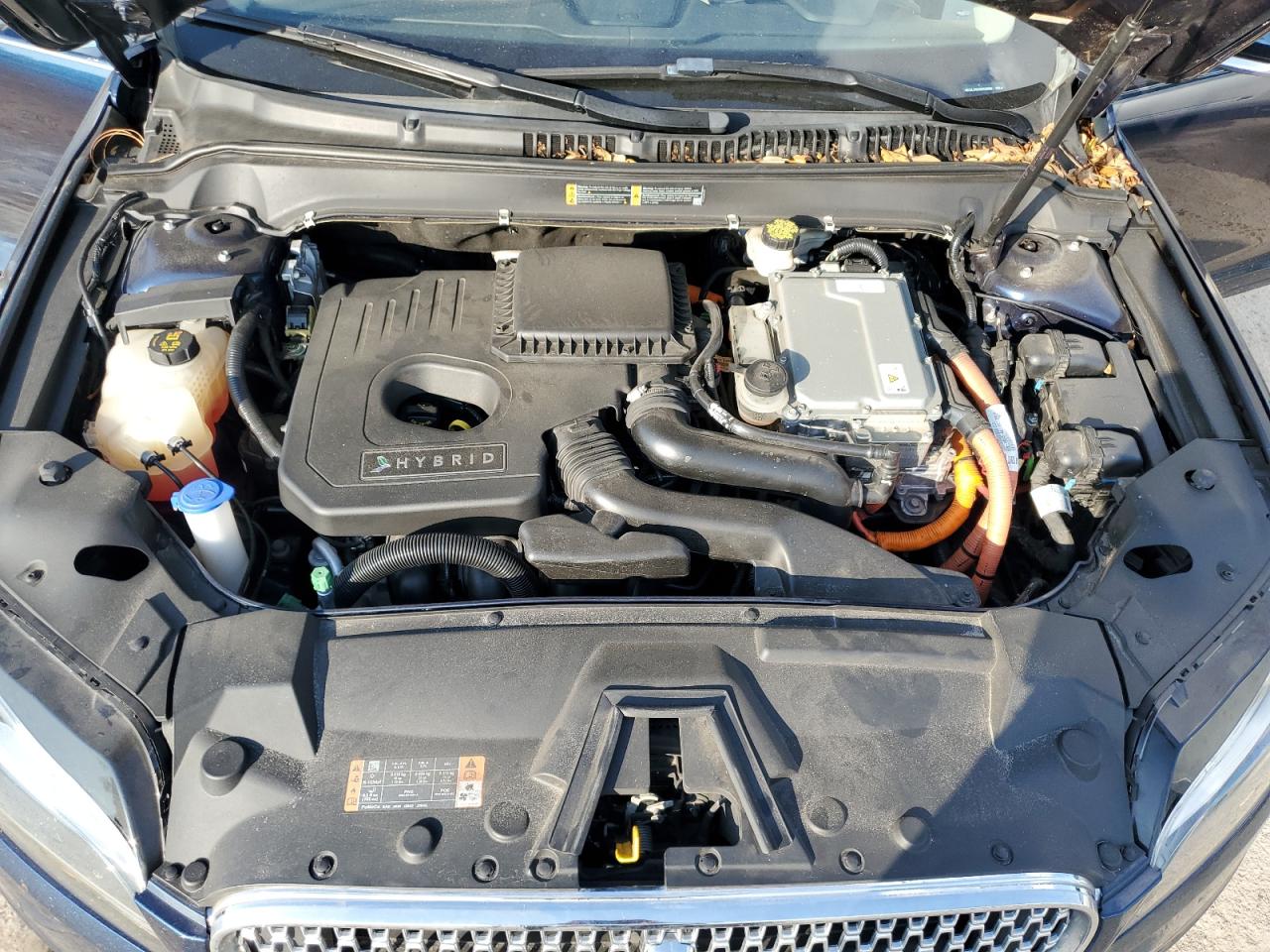 2017 Lincoln MKZ VIN 3LN6L5LU6HR656966 Copart auction photo, side damage thumbnail 13