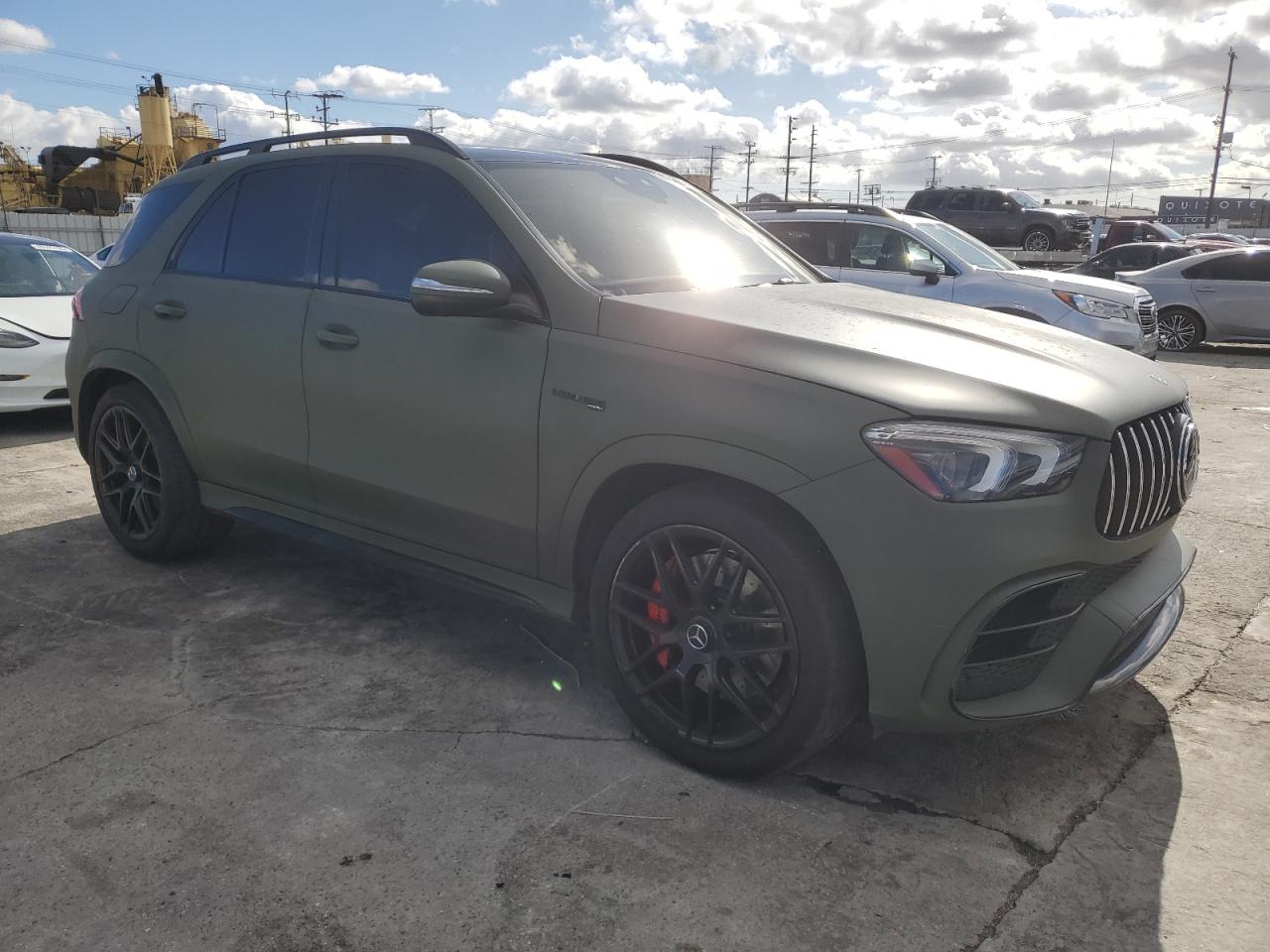2021 Mercedes-Benz GLE VIN 4JGFB8KB5MA151803 Copart auction photo, mechanical damage thumbnail 4