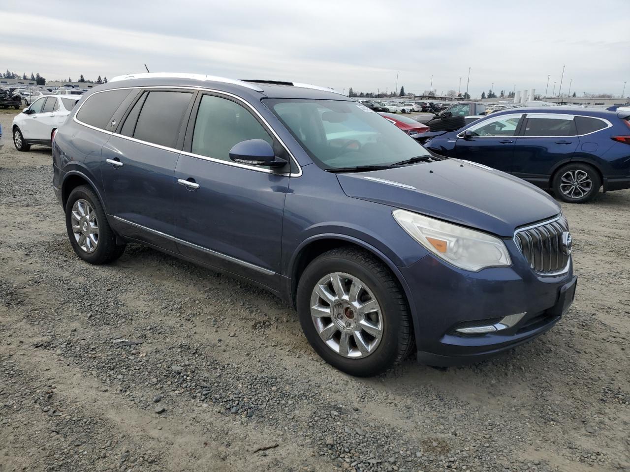 2013 Buick Enclave VIN 5GAKVDKD9DJ121421 Copart auction photo, mechanical damage thumbnail 4