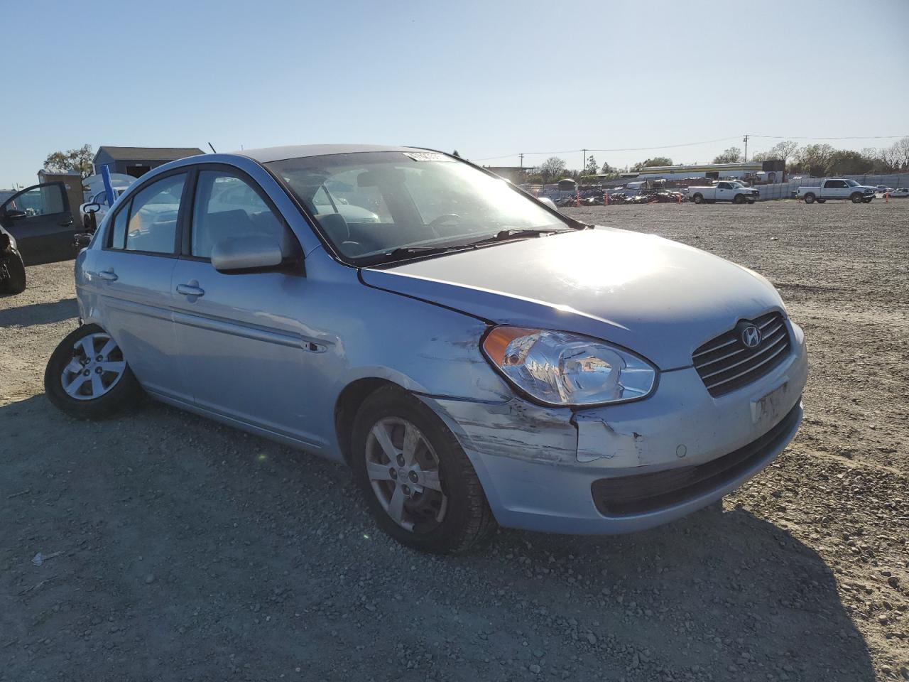 2011 Hyundai Accent VIN KMHCN4AC5BU620705 Copart auction photo, rear end / front end damage thumbnail 4