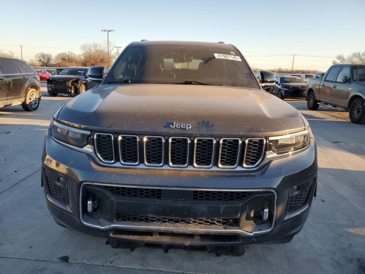 2021 Jeep Grand Cherokee VIN 1C4RJKDGXM8212029 Copart auction photo, rear end / hail damage thumbnail 5