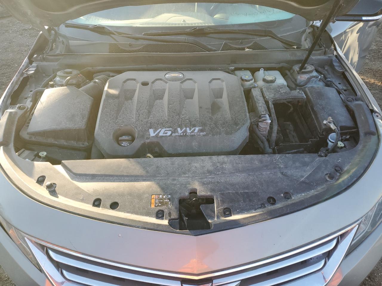 2017 Chevrolet Impala VIN 2G1105S35H9178389 Copart auction photo, front end / side damage thumbnail 11