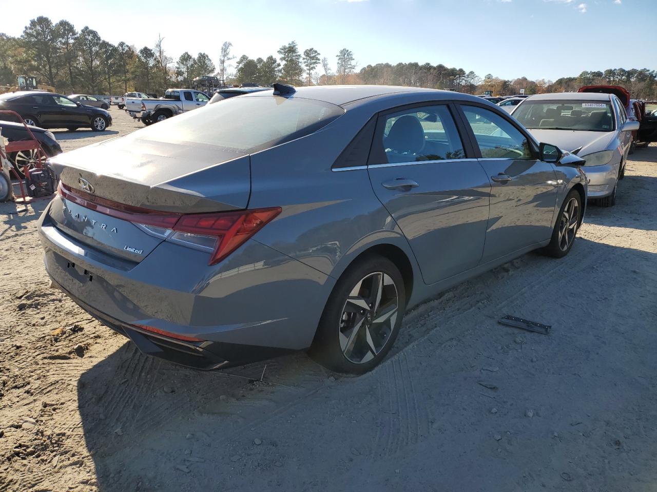 2023 Hyundai Elantra VIN KMHLP4AG5PU455260 Copart auction photo, front end damage thumbnail 3