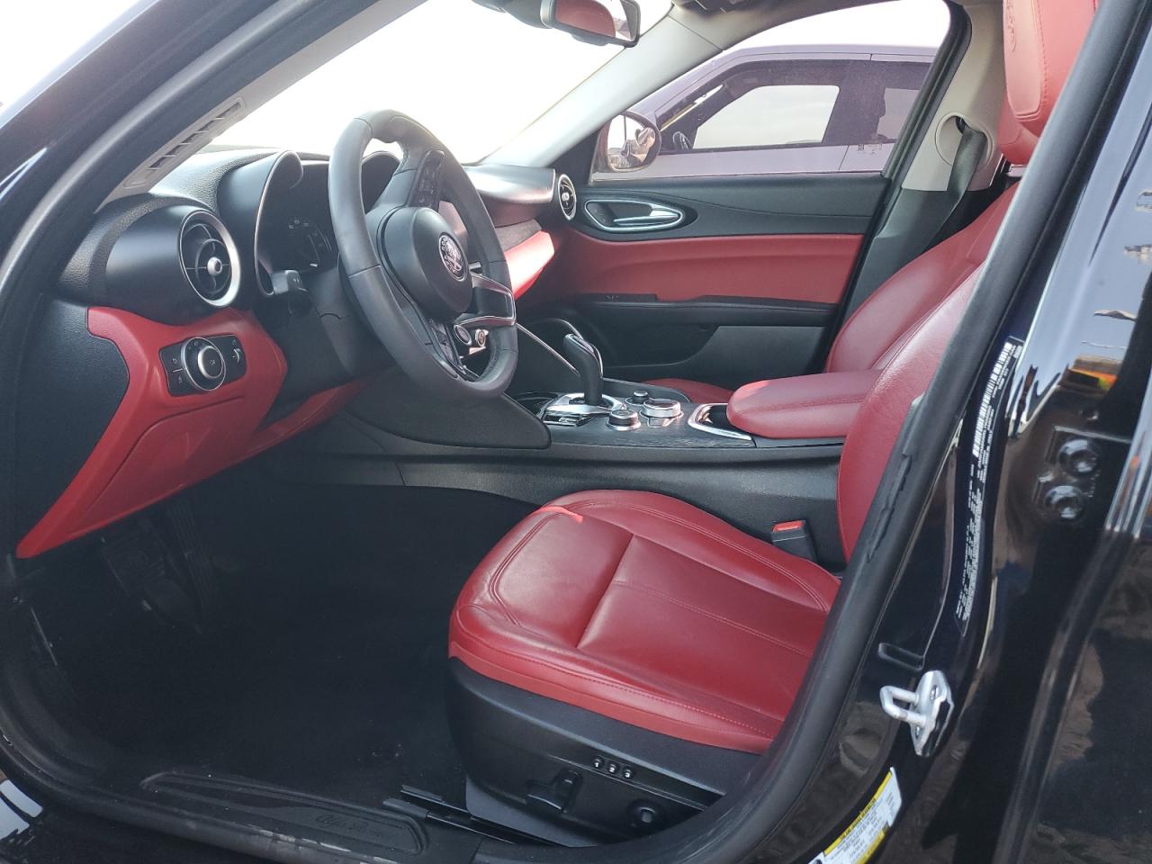 2020 Alfa Romeo Giulia VIN ZARFAMANXL7629565 Copart auction photo, front end / side damage thumbnail 7