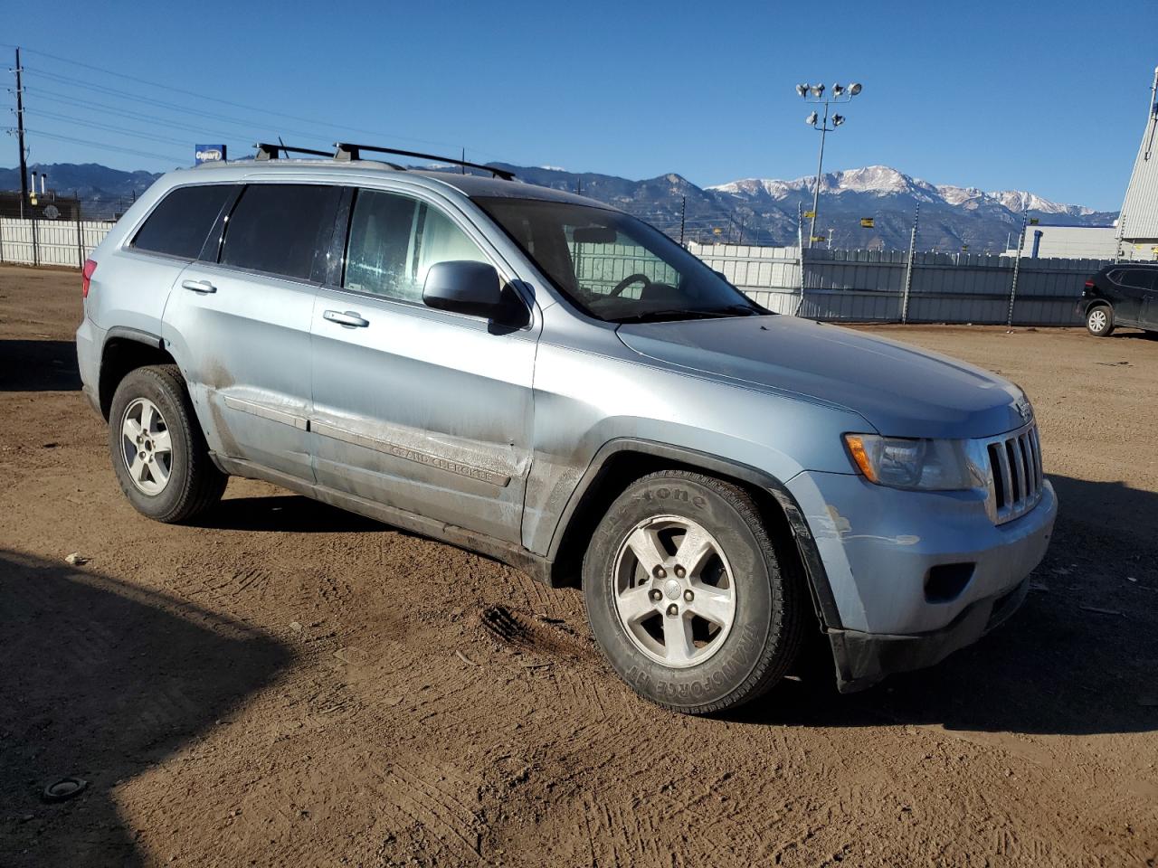 2013 Jeep Grand Cherokee VIN 1C4RJFAGXDC556386 Copart auction photo, front end / rear end damage thumbnail 4