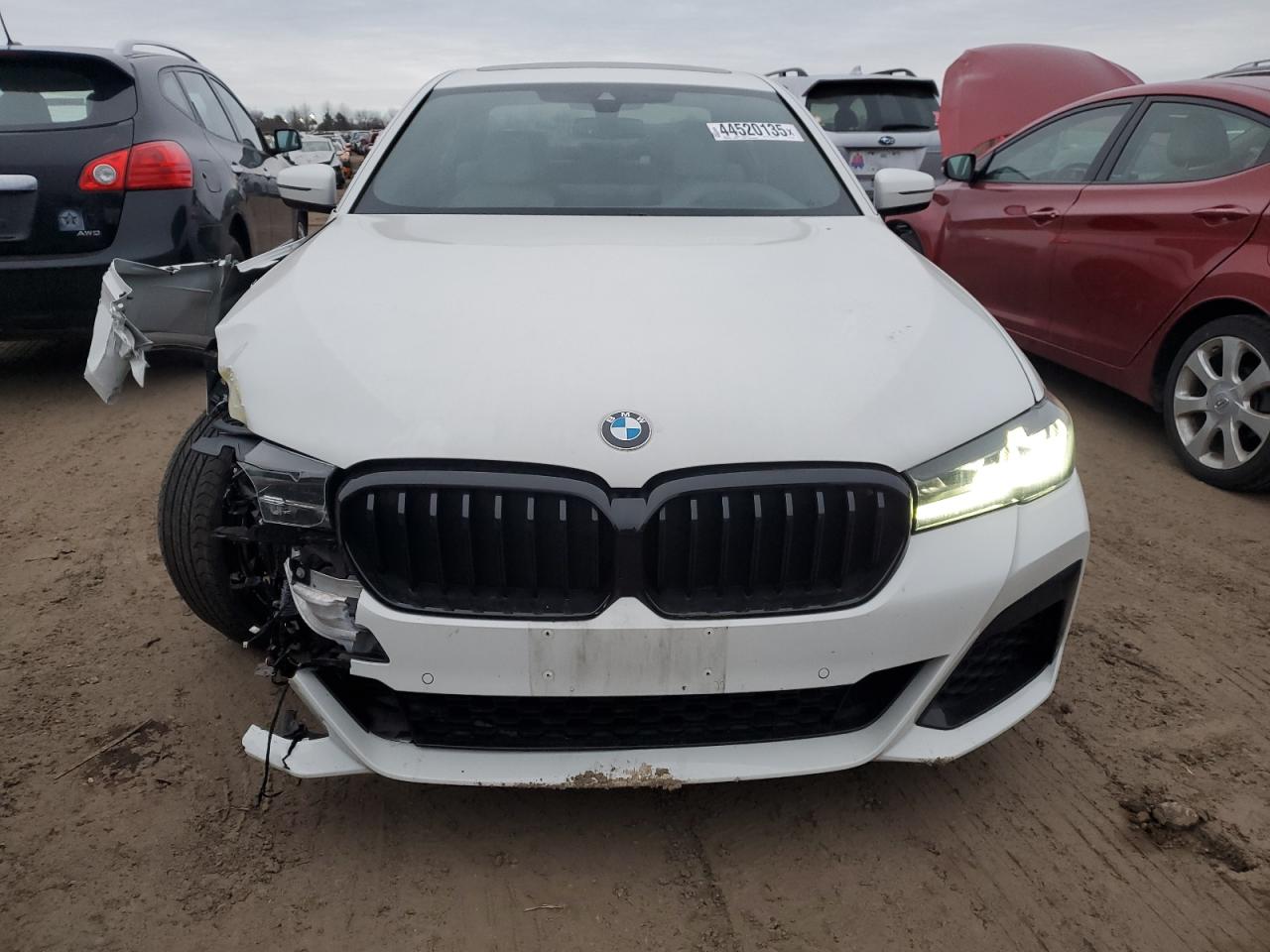 2023 BMW 5er VIN WBA13BJ06PCL96902 Copart auction photo, front end damage thumbnail 5