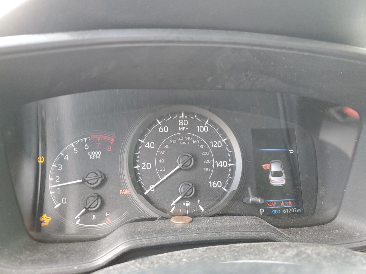 2020 Toyota Corolla VIN JTDDPRAE3LJ082770 Copart auction photo, all over damage thumbnail 9