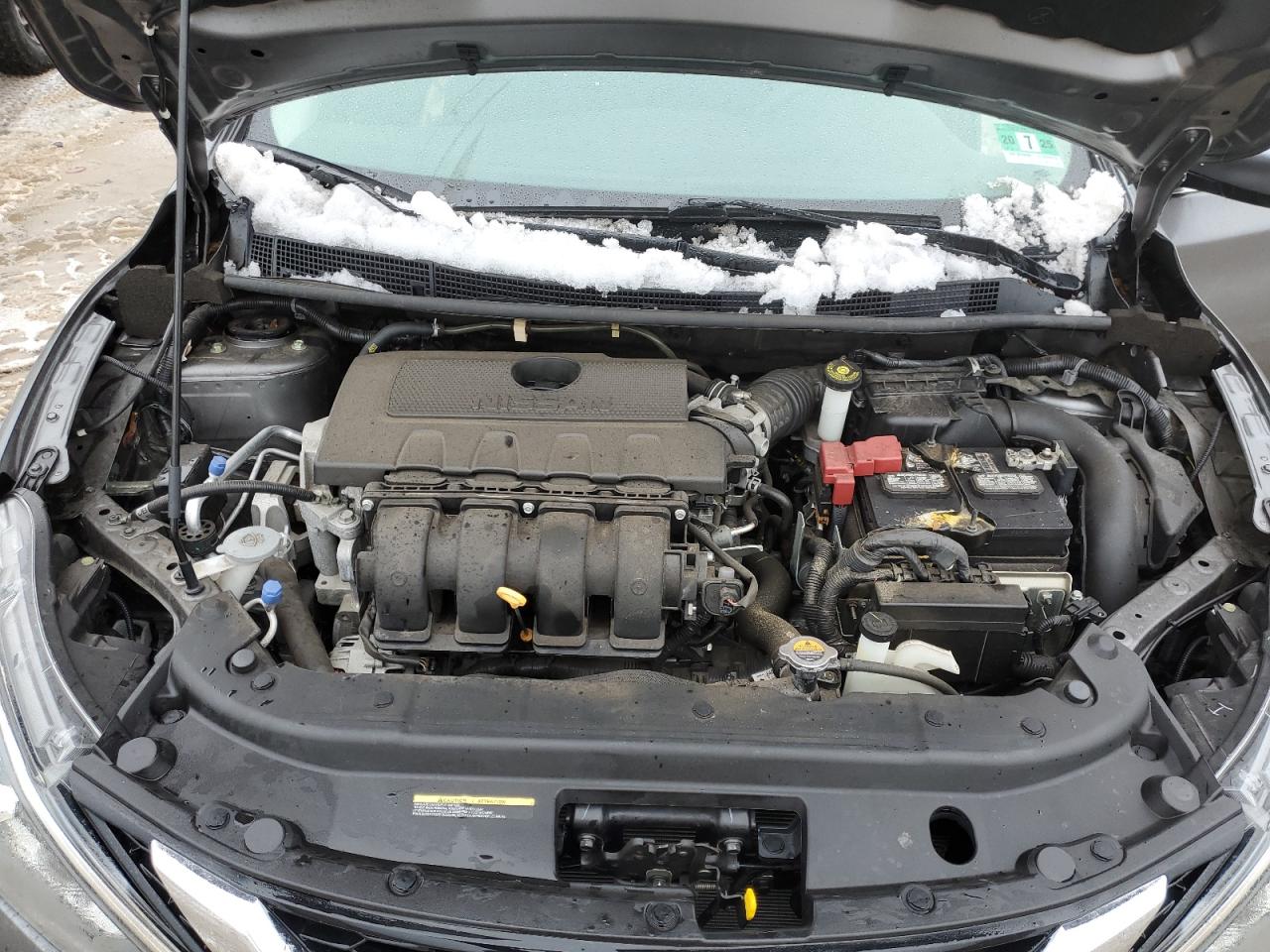 2019 Nissan Sentra VIN 3N1AB7AP8KY376055 Copart auction photo, side damage thumbnail 12