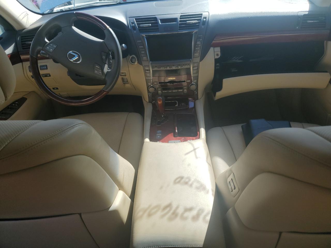 2007 Lexus LS VIN JTHBL46F375041950 Copart auction photo, water/flood damage thumbnail 8