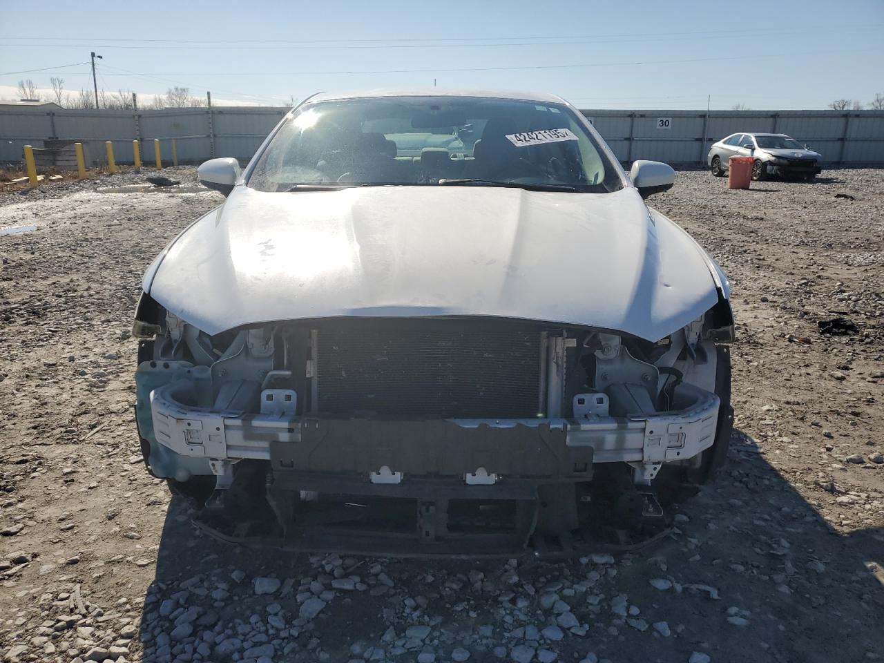 2017 Ford Fusion VIN 3FA6P0G72HR369081 Copart auction photo, front end damage thumbnail 5