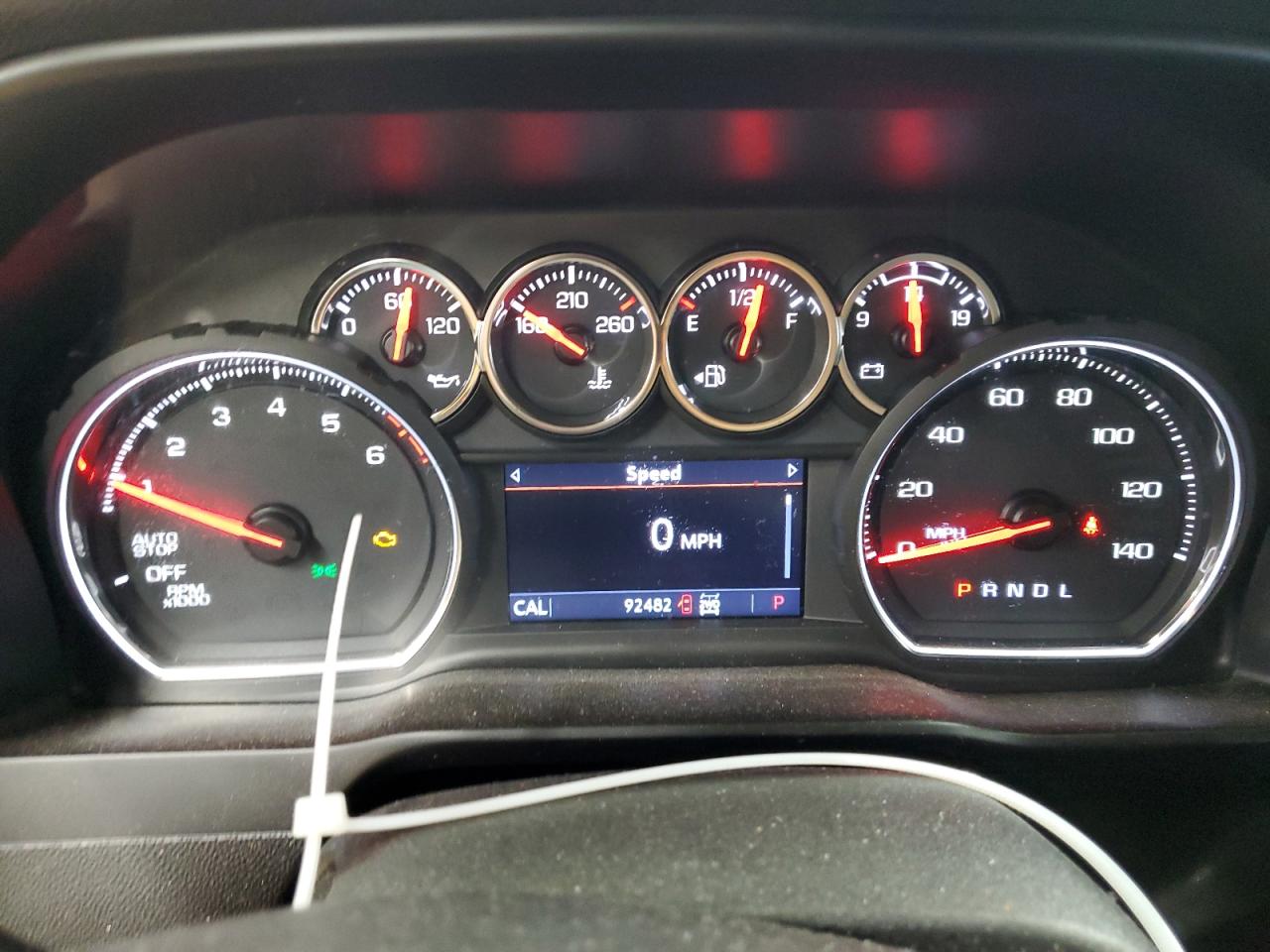 2020 Chevrolet Silverado VIN 3GCPYFED0LG126218 Copart auction photo, rear end damage thumbnail 9