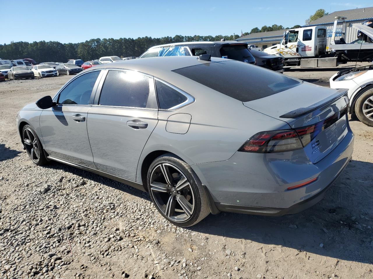 2024 Honda Accord VIN 1HGCY2F50RA060163 Copart auction photo, side damage thumbnail 2