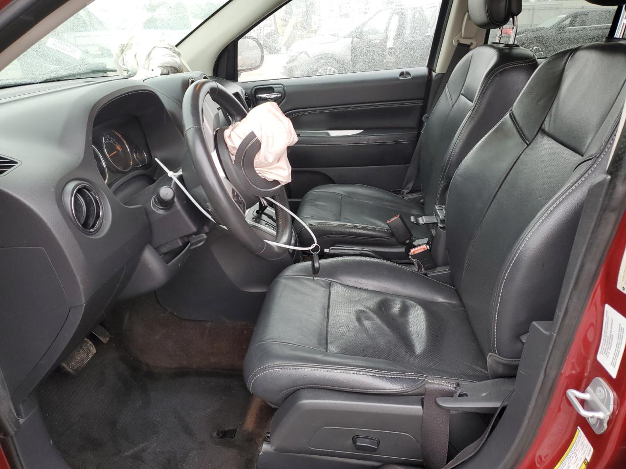 2014 Jeep Compass VIN 1C4NJCCB1ED652661 Copart auction photo, front end damage thumbnail 7
