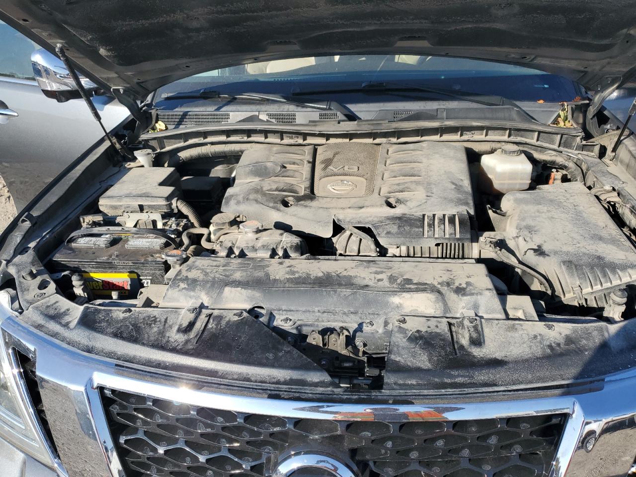 2017 Nissan Armada VIN JN8AY2NC5H9509752 Copart auction photo, all over damage thumbnail 12