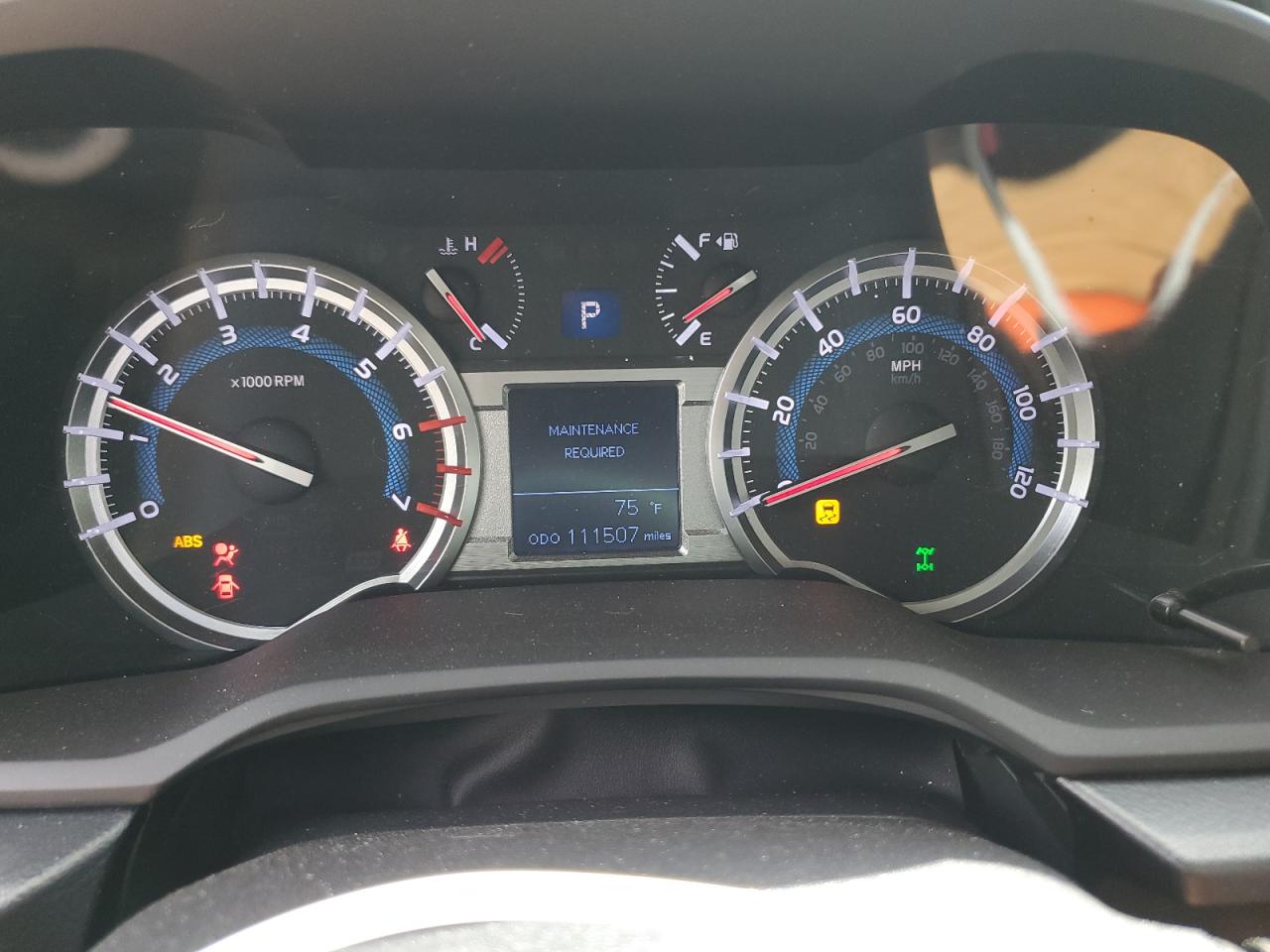2016 Toyota 4Runner VIN JTEBU5JR1G5321822 Copart auction photo, front end / side damage thumbnail 9