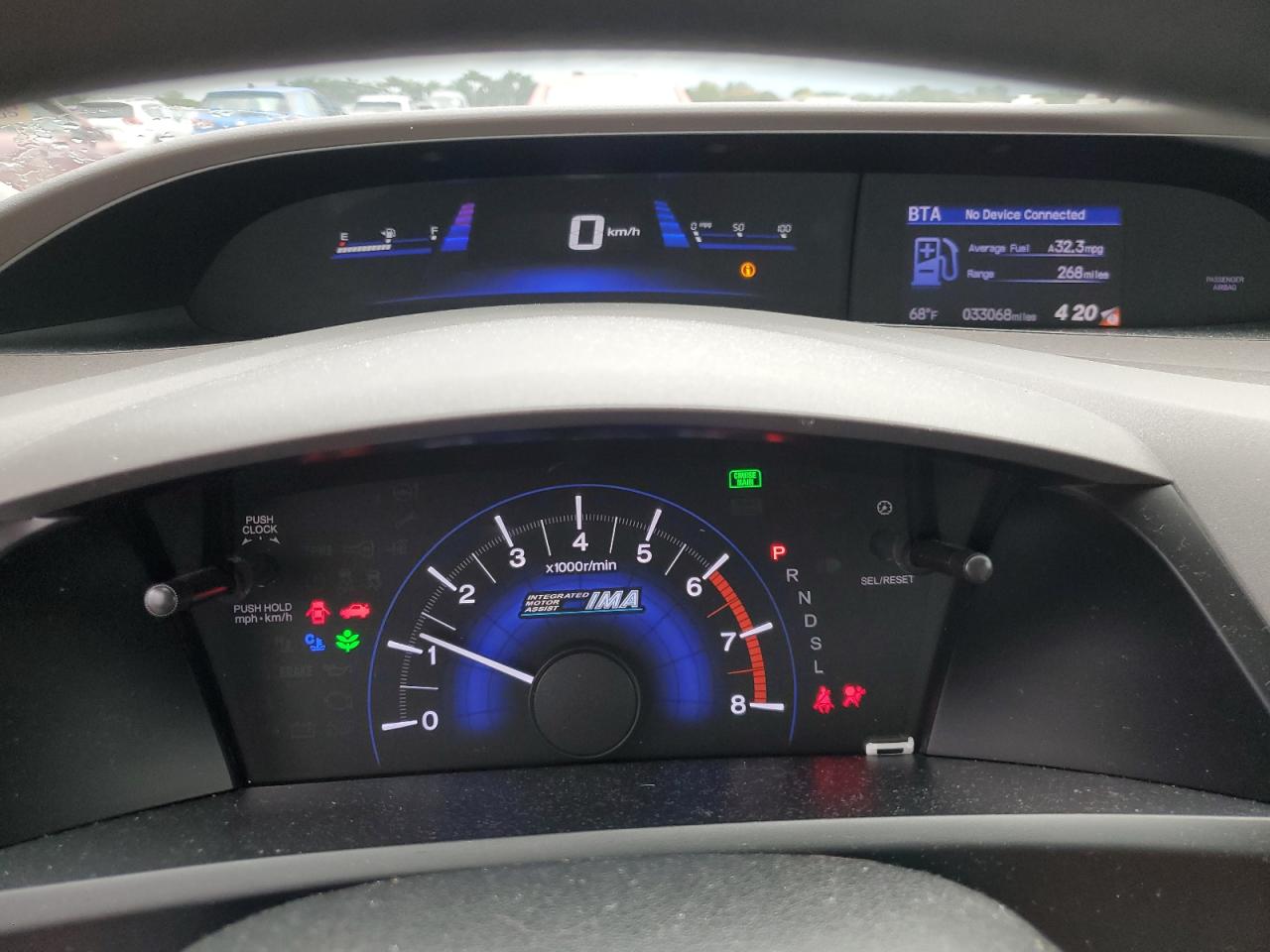 2012 Honda Civic VIN JHMFB4F23CS005625 Copart auction photo, side / rear end damage thumbnail 9