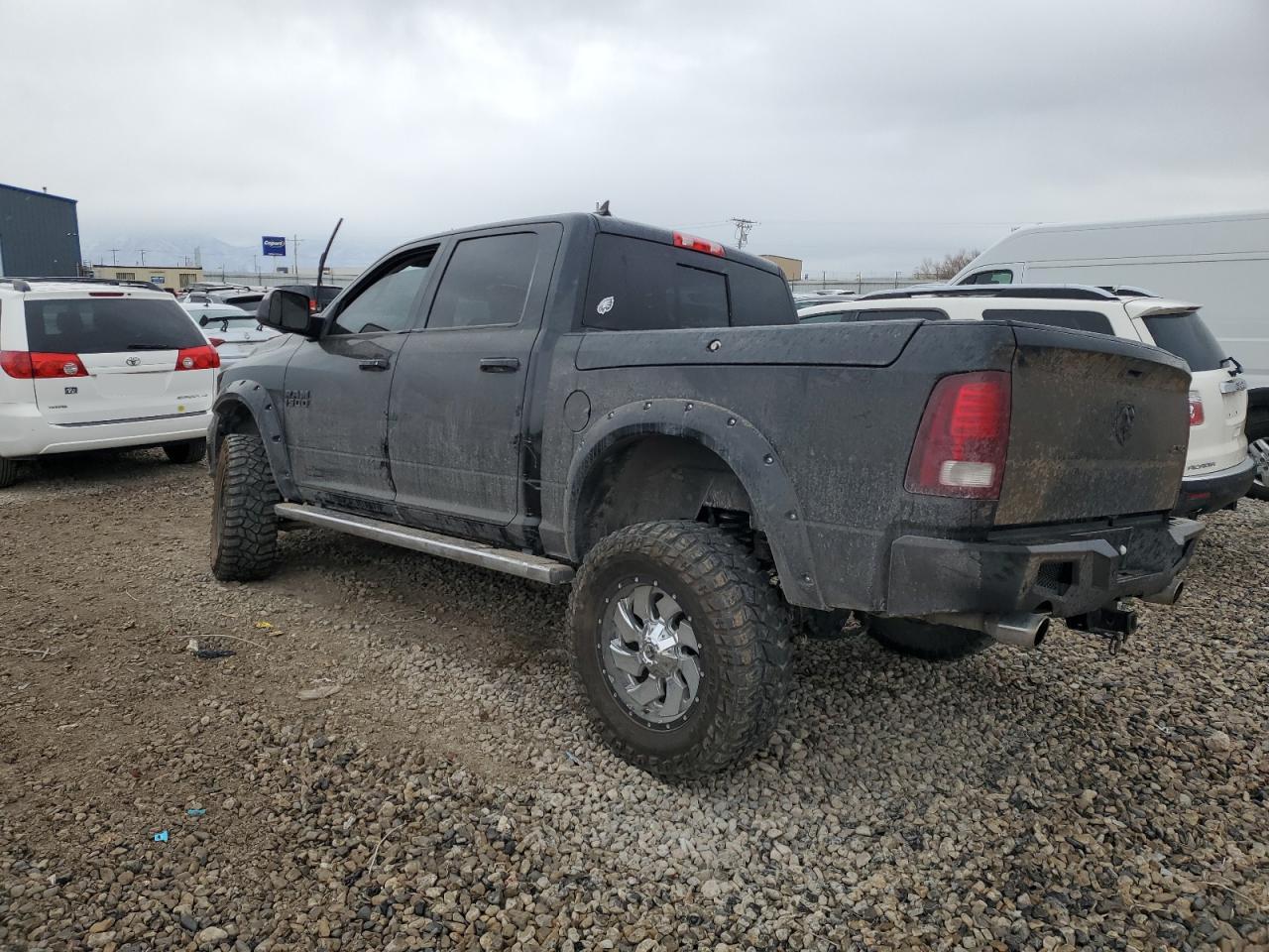 2016 RAM 1500 VIN 1C6RR7MT0GS176532 Copart auction photo, front end / side damage thumbnail 2