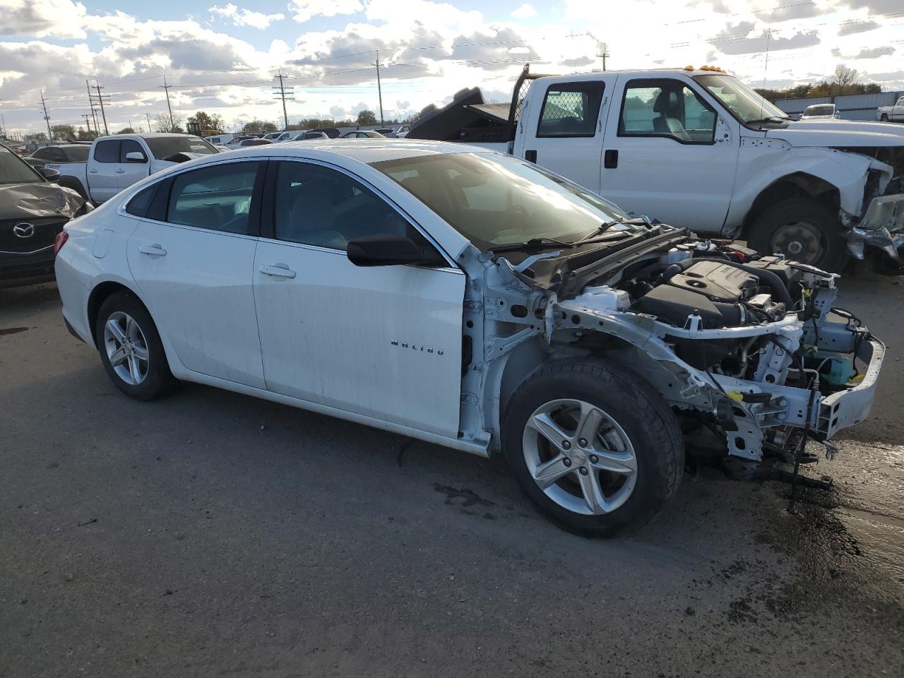 2023 Chevrolet Malibu VIN 1G1ZB5ST3PF206385 Copart auction photo, front end / mechanical damage thumbnail 4