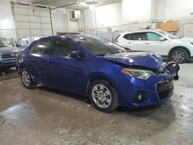 2015 Toyota Corolla VIN 5YFBURHE2FP308738 Copart auction photo, front end / side damage thumbnail 4