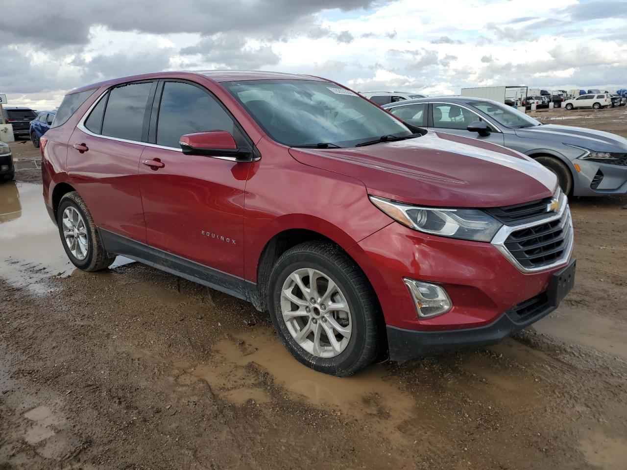2019 Chevrolet Equinox VIN 3GNAXKEV4KL345948 Copart auction photo, hail / minor dent/scratches damage thumbnail 4