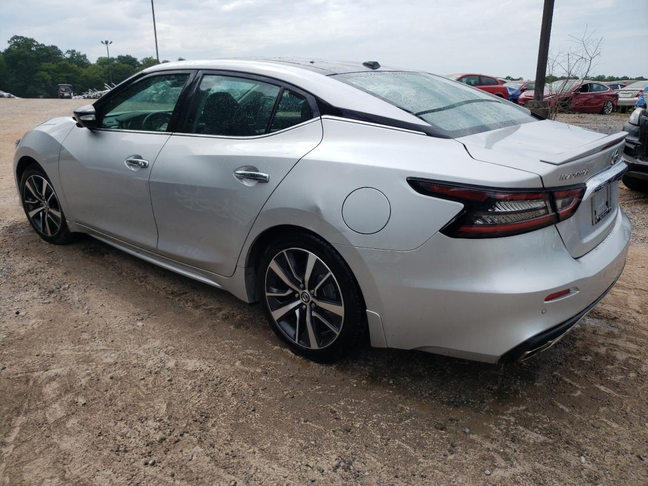 2020 Nissan Maxima VIN 1N4AA6DV7LC376696 Copart auction photo, front end / side damage thumbnail 2