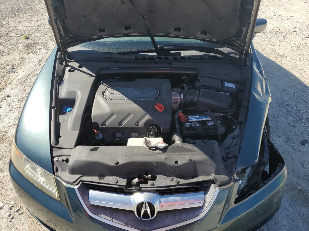 2005 Acura TL VIN 19UUA66225A061895 Copart auction photo, front end / side damage thumbnail 11