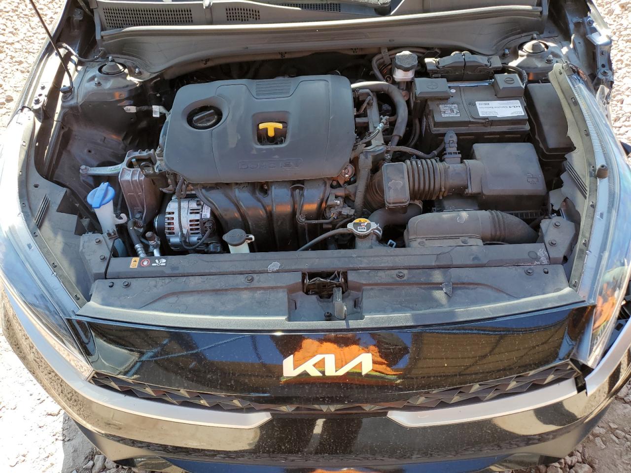 2022 KIA Forte VIN 3KPF24AD8NE481837 Copart auction photo, front end / side damage thumbnail 12