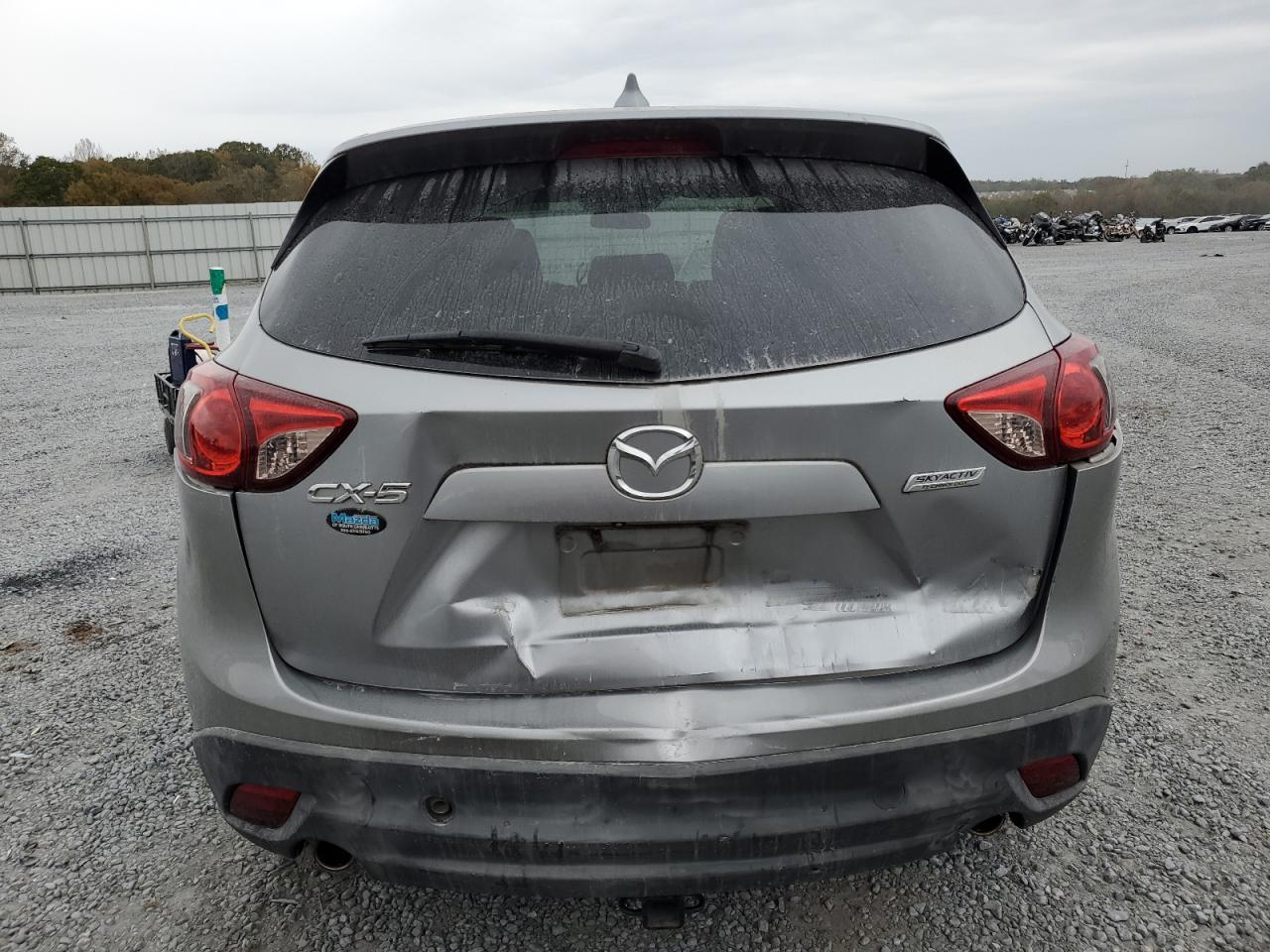 2014 Mazda CX-5 VIN JM3KE2CY1E0370282 Copart auction photo, rear end / front end damage thumbnail 6