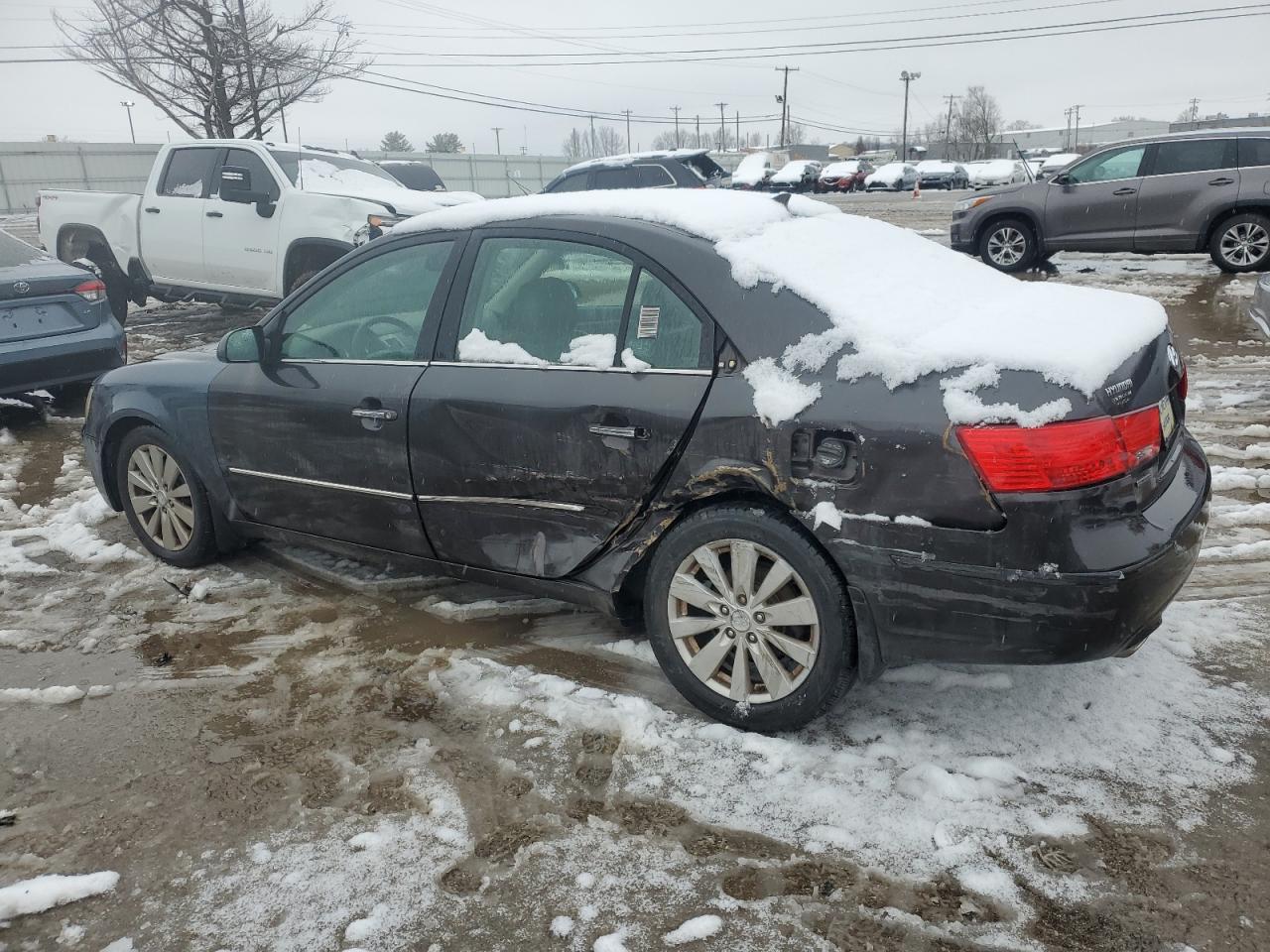2009 Hyundai Sonata VIN 5NPEU46F39H564559 Copart auction photo, side damage thumbnail 2