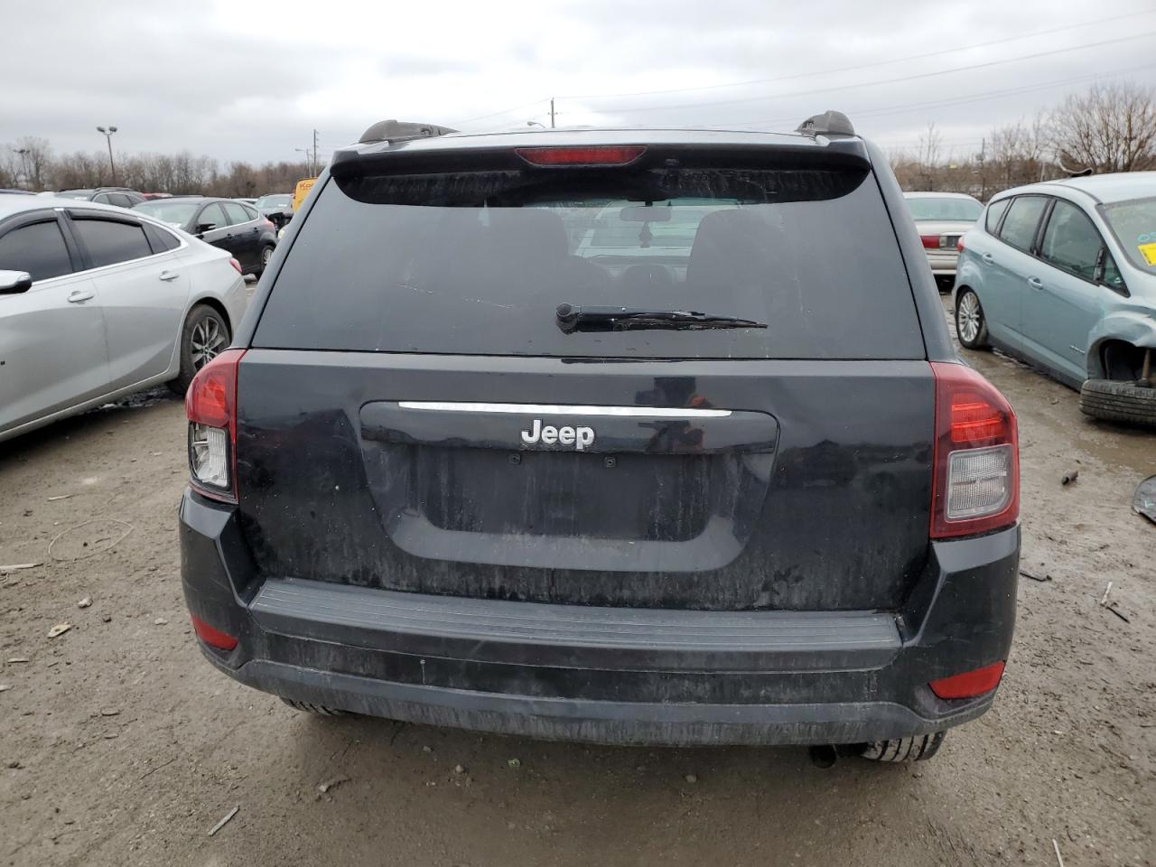 2014 Jeep Compass VIN 1C4NJCBA8ED749655 Copart auction photo, front end / minor dent/scratches damage thumbnail 6