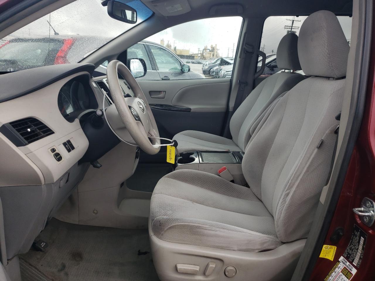 2012 Toyota Sienna VIN 5TDKK3DC2CS278344 Copart auction photo, front end damage thumbnail 7