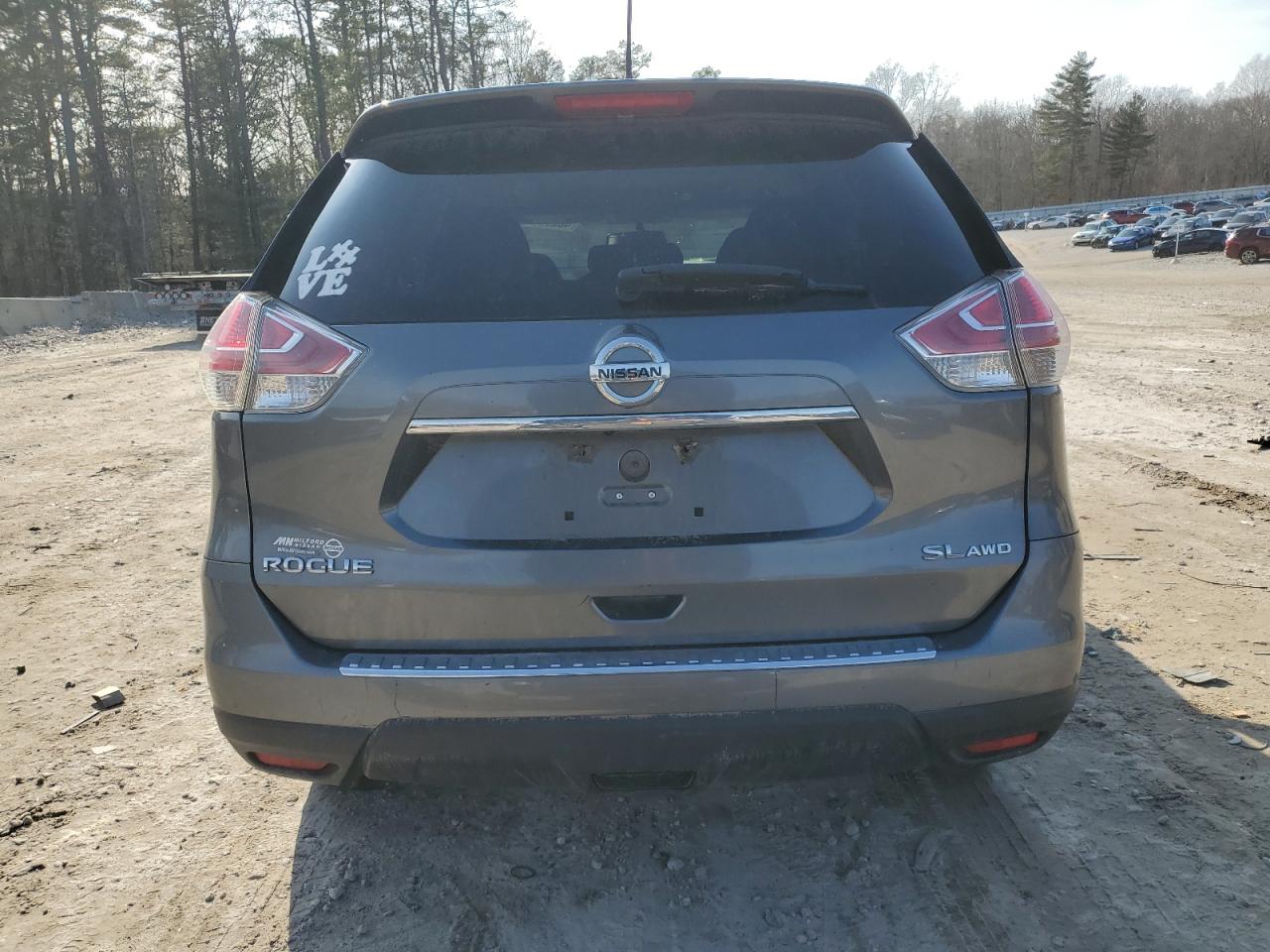 2015 Nissan Rogue VIN 5N1AT2MV0FC892332 Copart auction photo, front end damage thumbnail 6