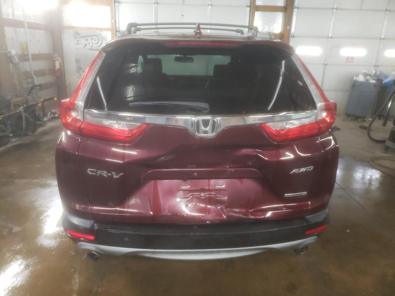 2017 Honda CR-V VIN 5J6RW2H99HL018781 Copart auction photo, front end / rear end damage thumbnail 6