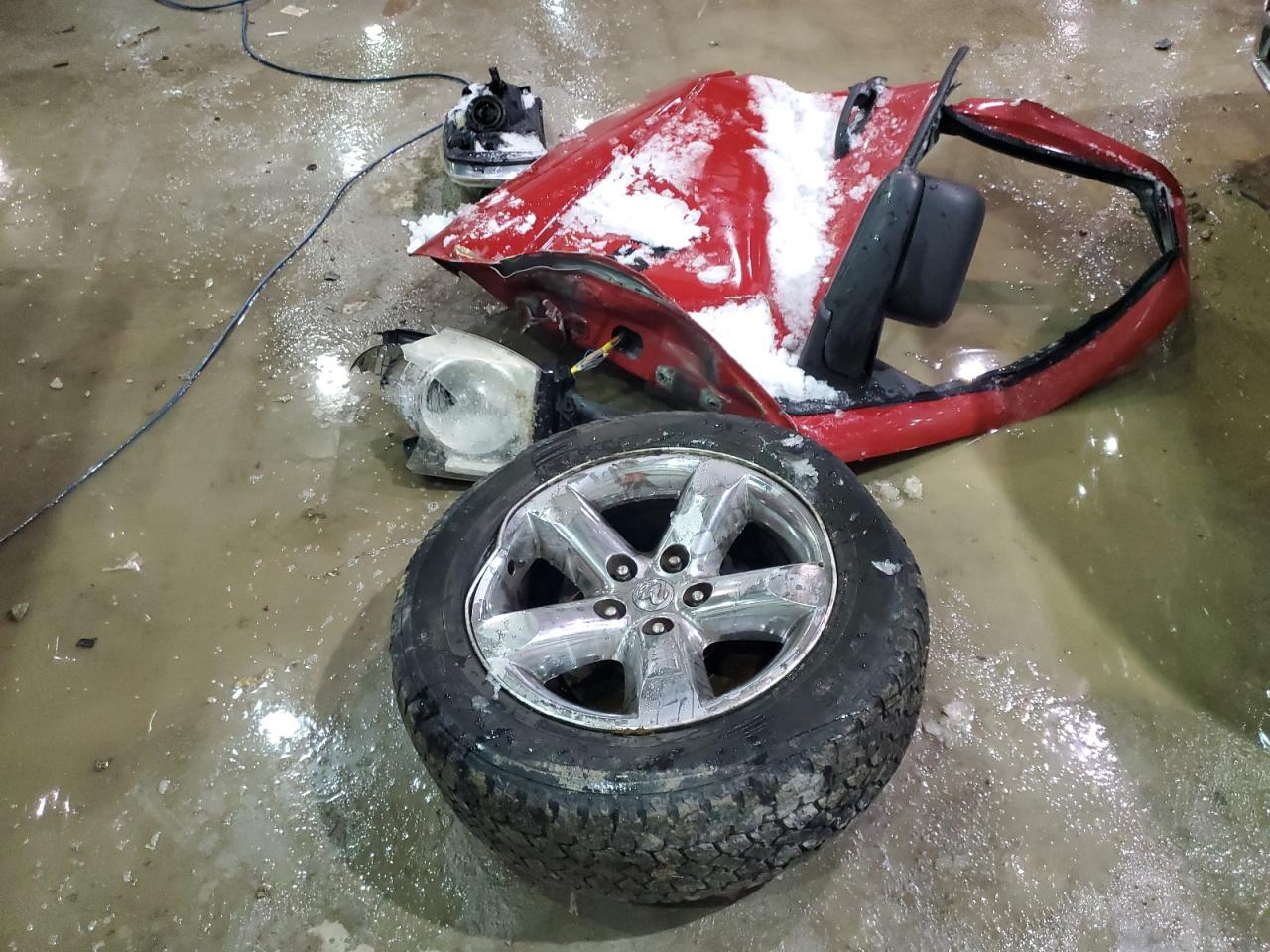 2007 Dodge RAM VIN 1D7HA18247S214053 Copart auction photo, front end / side damage thumbnail 12