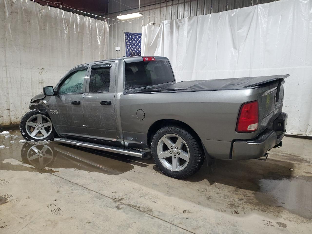 2013 RAM 1500 VIN 1C6RR7FT5DS576658 Copart auction photo, front end / side damage thumbnail 2