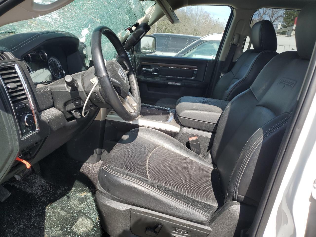 2017 RAM 1500 VIN 1C6RR7NM0HS539761 Copart auction photo, top/roof damage thumbnail 7