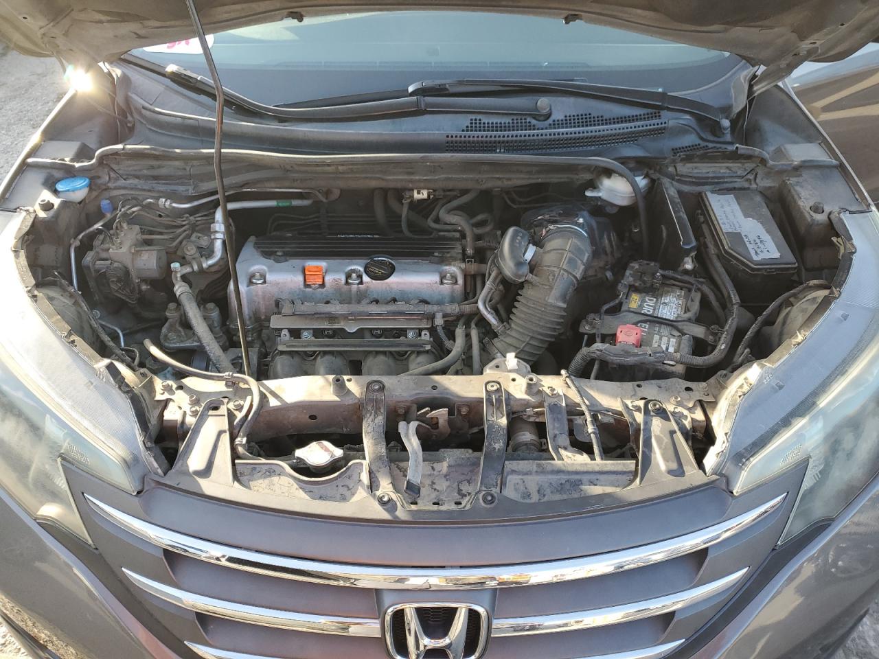 2014 Honda CR-V VIN 2HKRM3H7XEH524717 Copart auction photo, rear end damage thumbnail 13