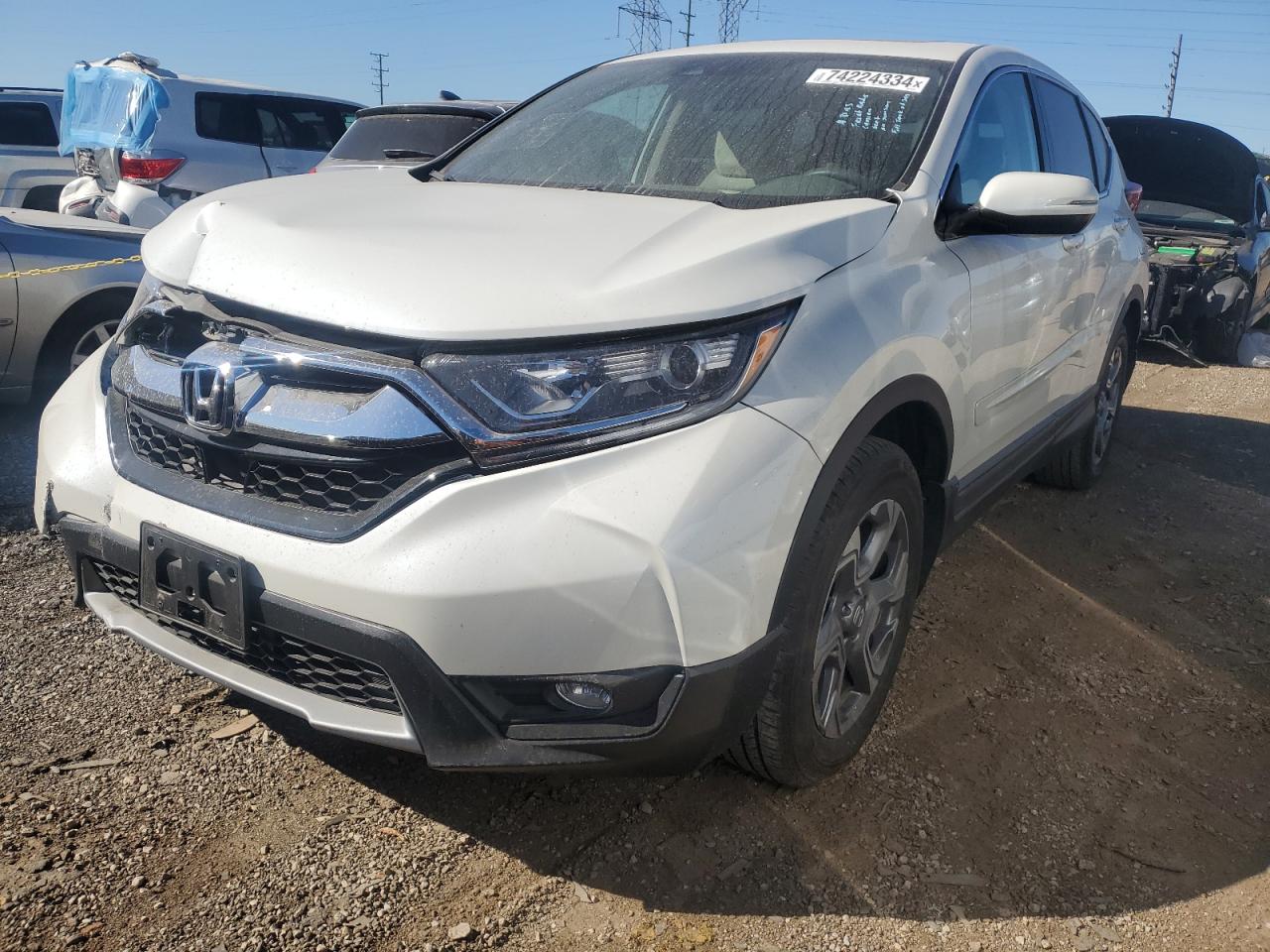 2018 Honda CR-V VIN 5J6RW2H54JL026158