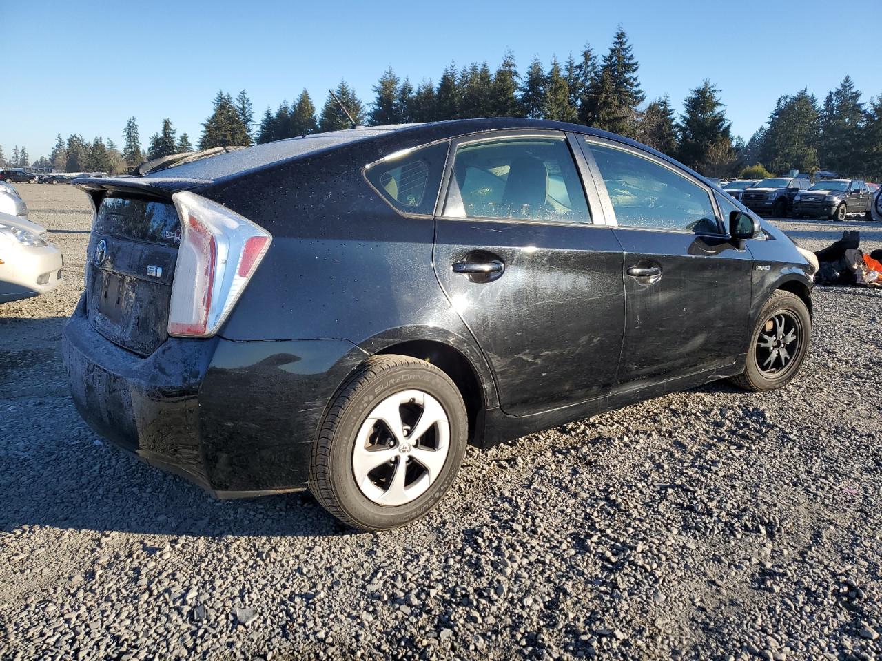 2013 Toyota Prius VIN JTDKN3DU4D0348978 Copart auction photo, front end damage thumbnail 3